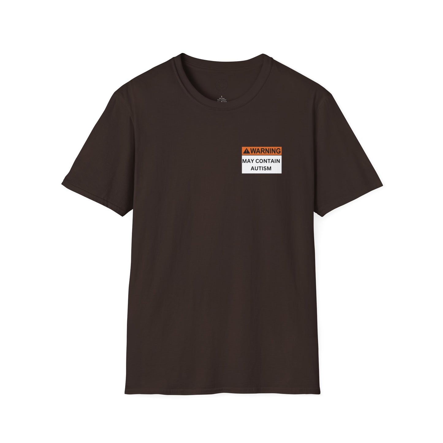 Warning May Contain Autism Softstyle T-Shirt