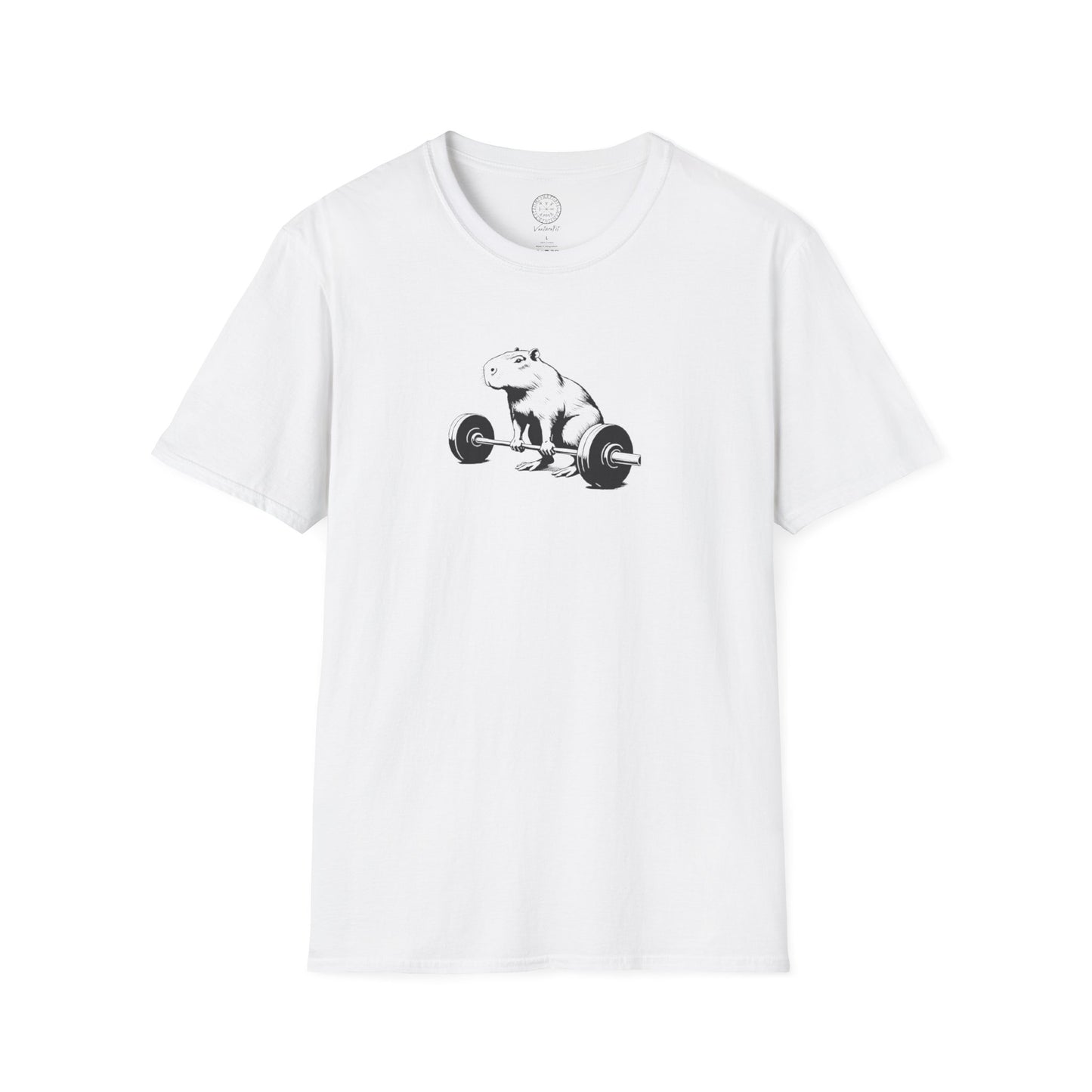 Capybara Deadlift Soft Style T Shirt