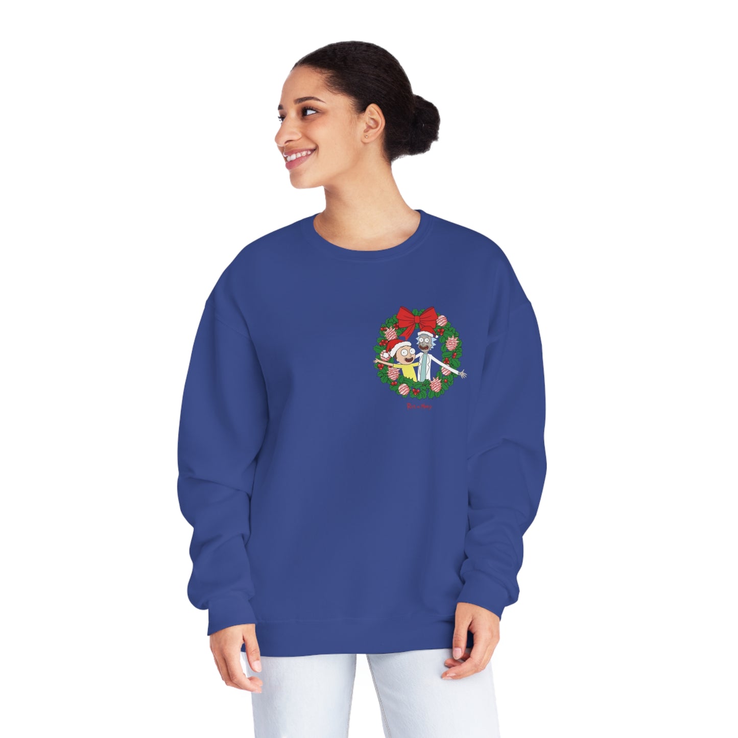 Merry Rickmas Wreath Sweater