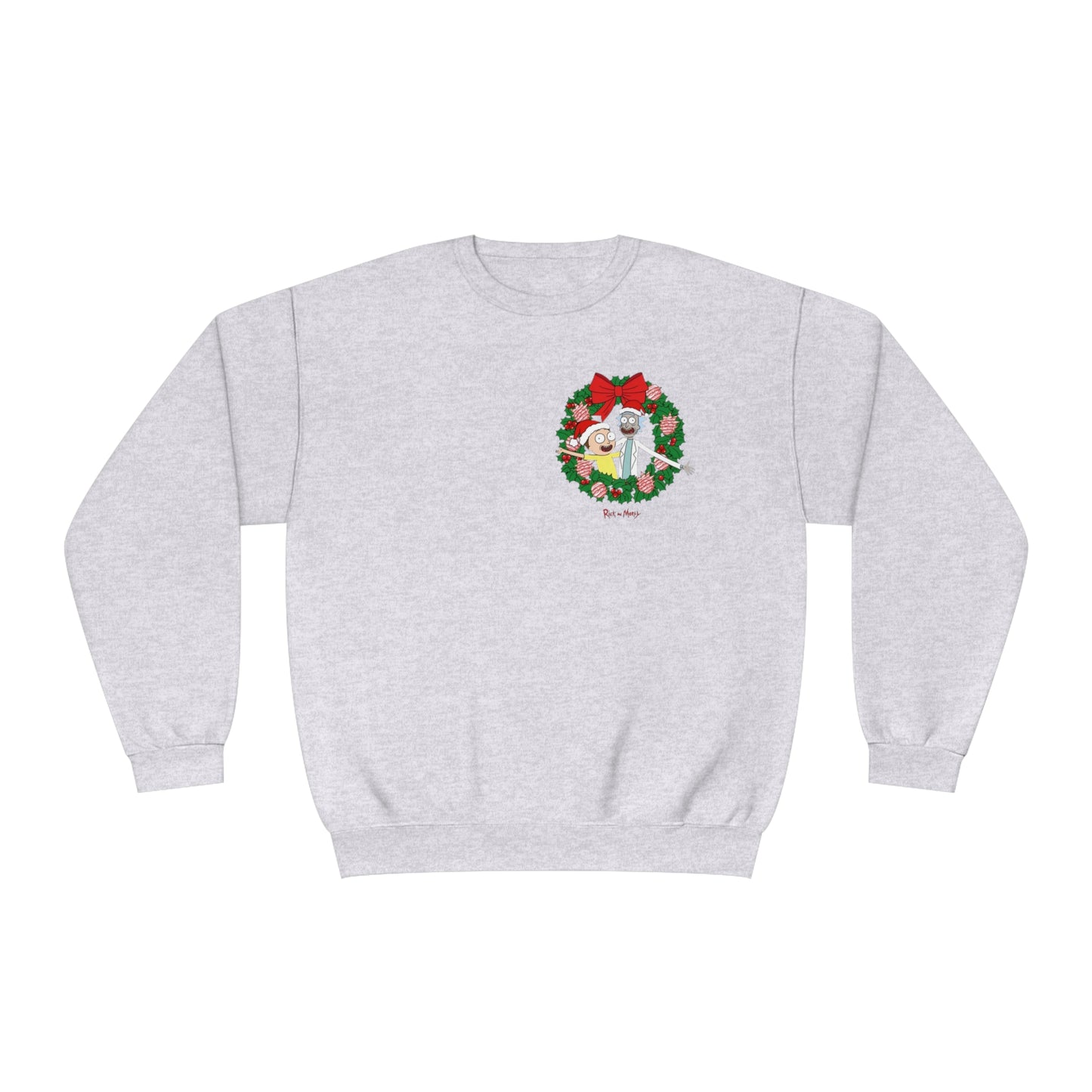 Merry Rickmas Wreath Sweater