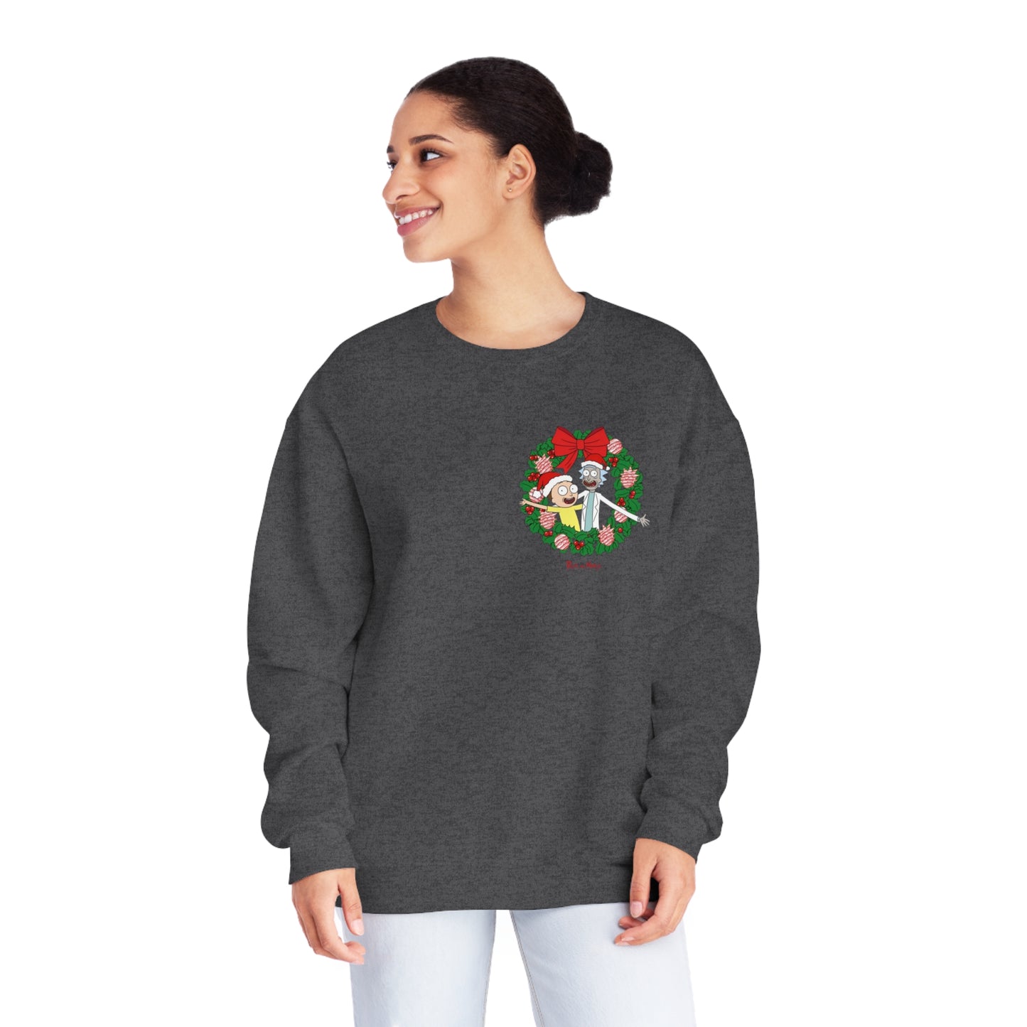Merry Rickmas Wreath Sweater