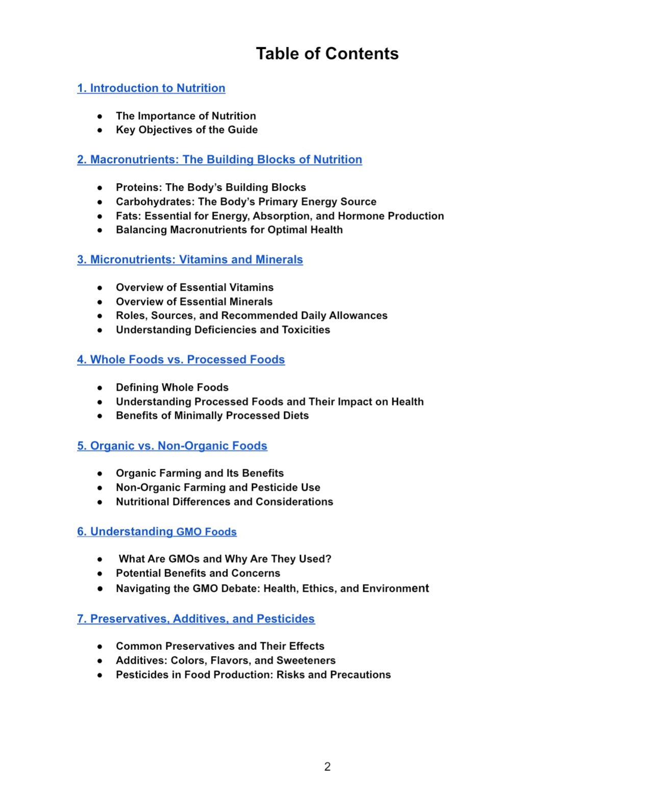 The Essential Nutrition Handbook