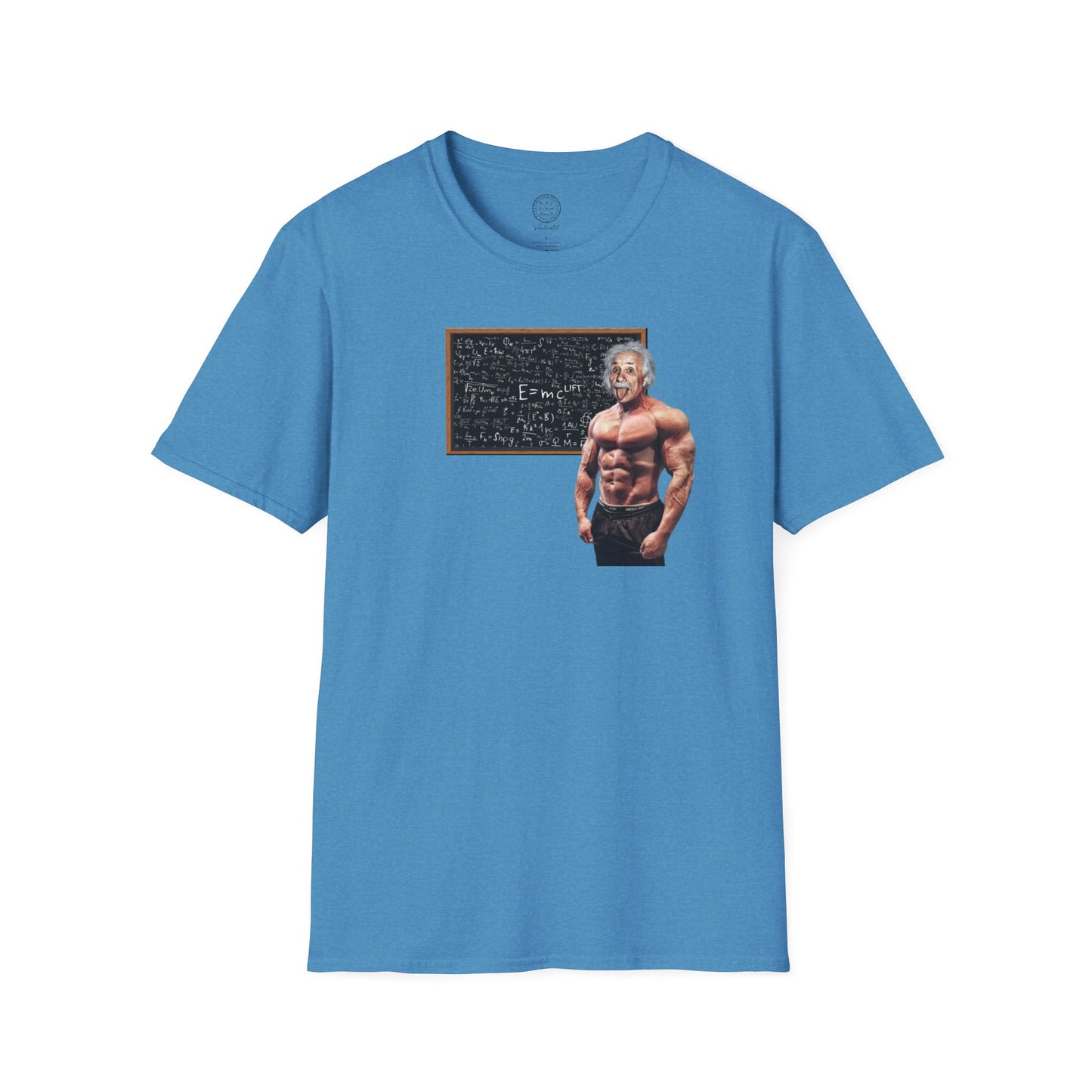 Albert Einsteins E=McLift Softstyle T shirt