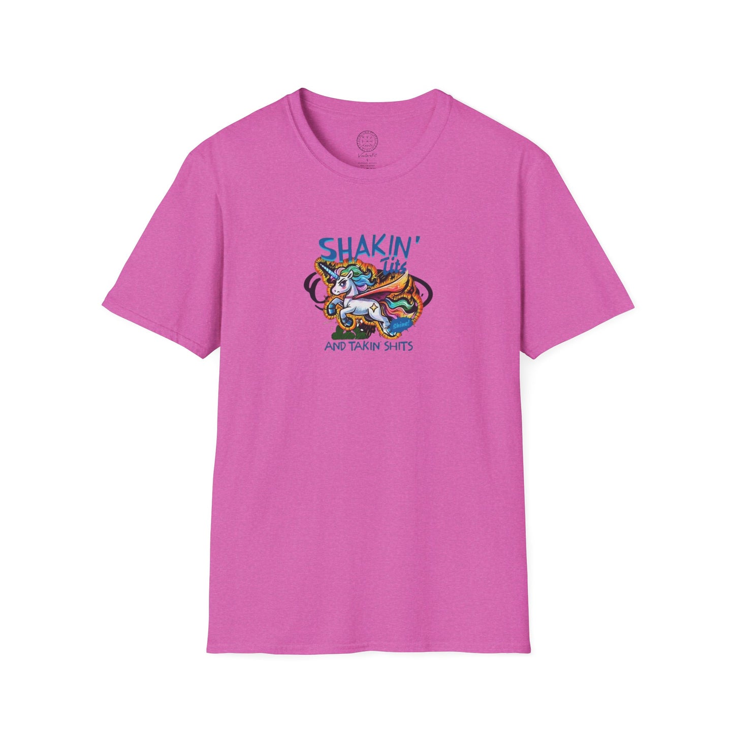 Shakin tits and takin shits Softstyle T shirt