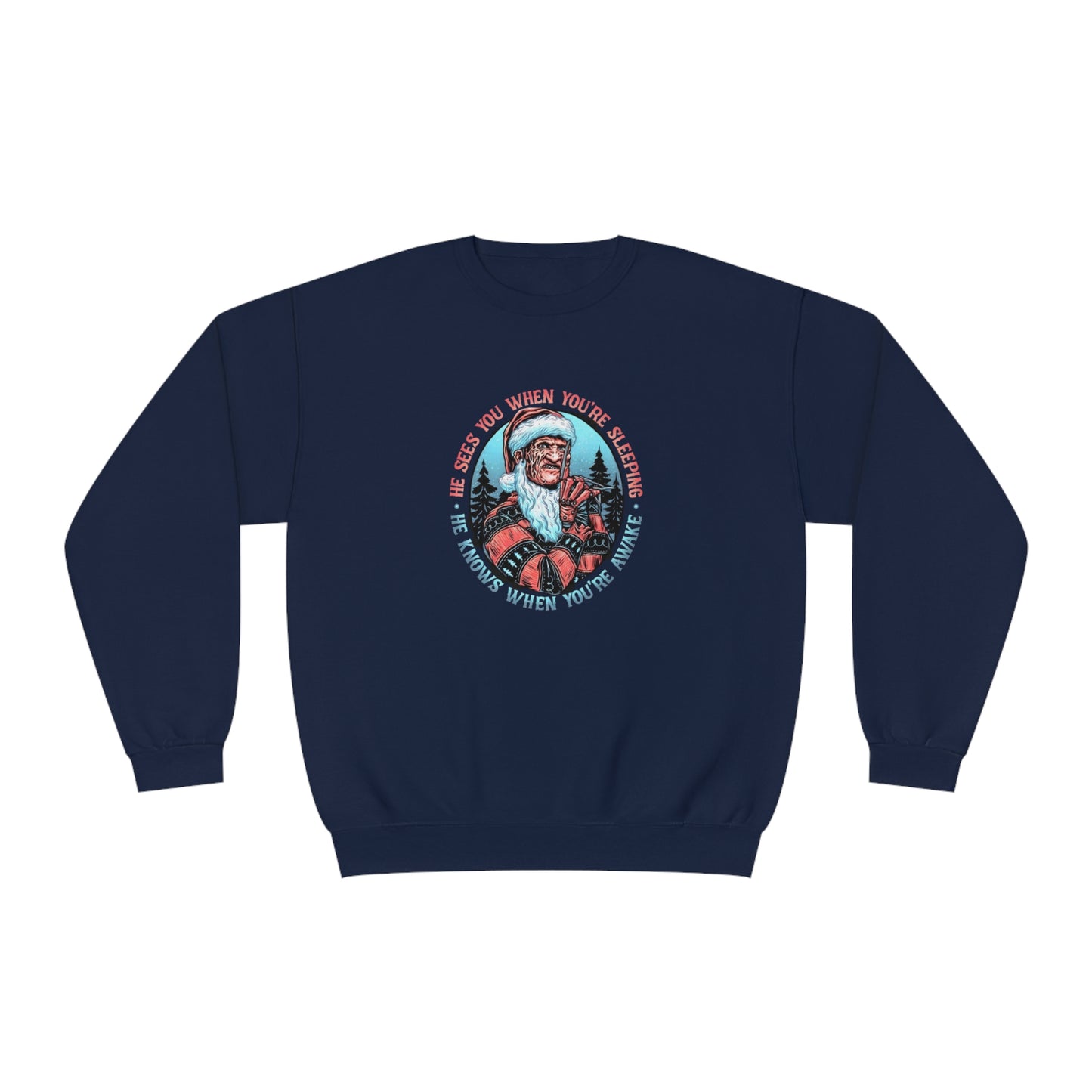 He Sees You When You’re Sleeping Christmas Sweater