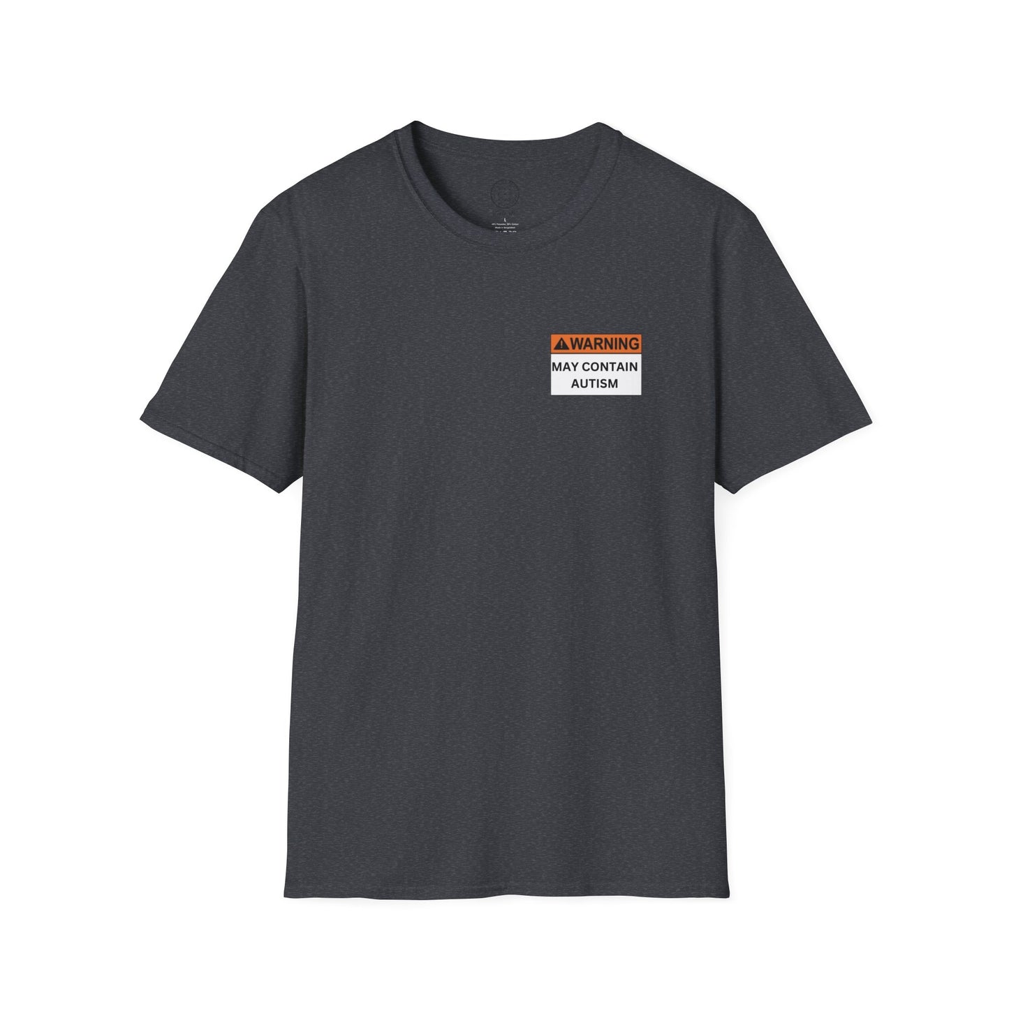 Warning May Contain Autism Softstyle T-Shirt