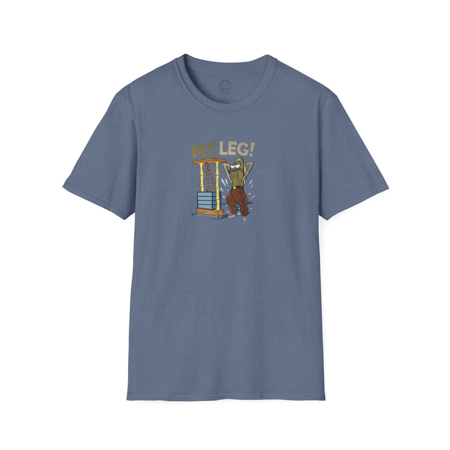 My Leg Jacked Fish Softstyle T-shirt