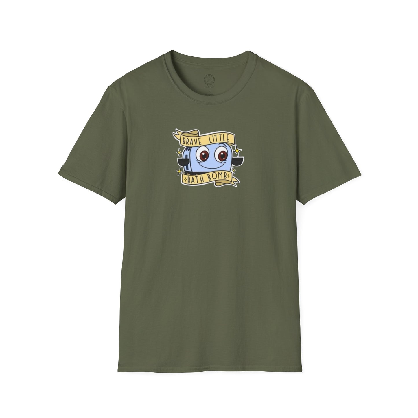 The Brave Little Bath Bomb Softstyle T shirt