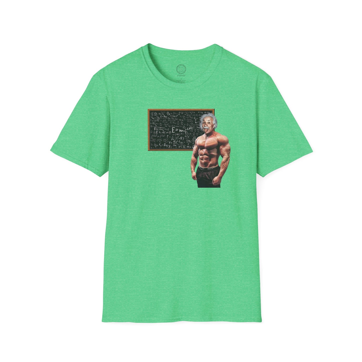 Albert Einsteins E=McLift Softstyle T shirt