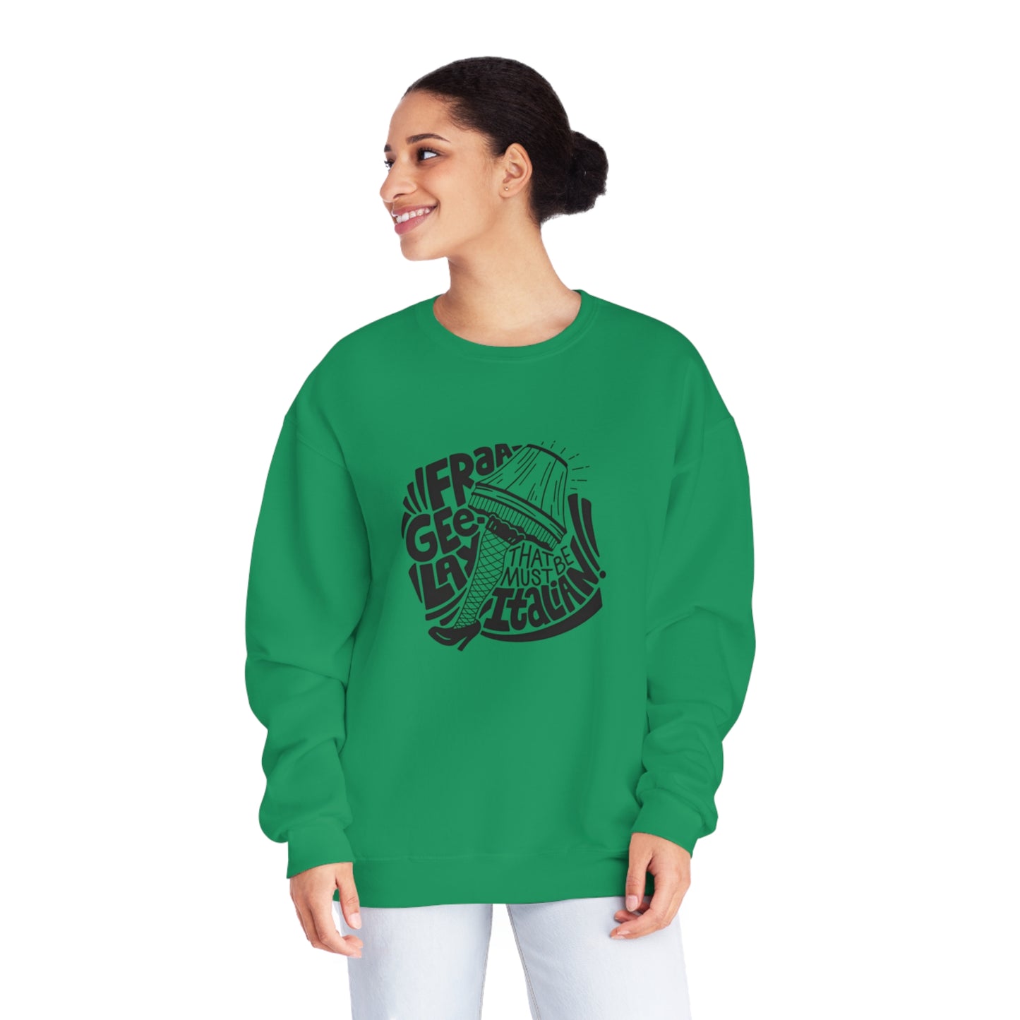 Fraageelay… Must Be Italian! Christmas Story Sweater