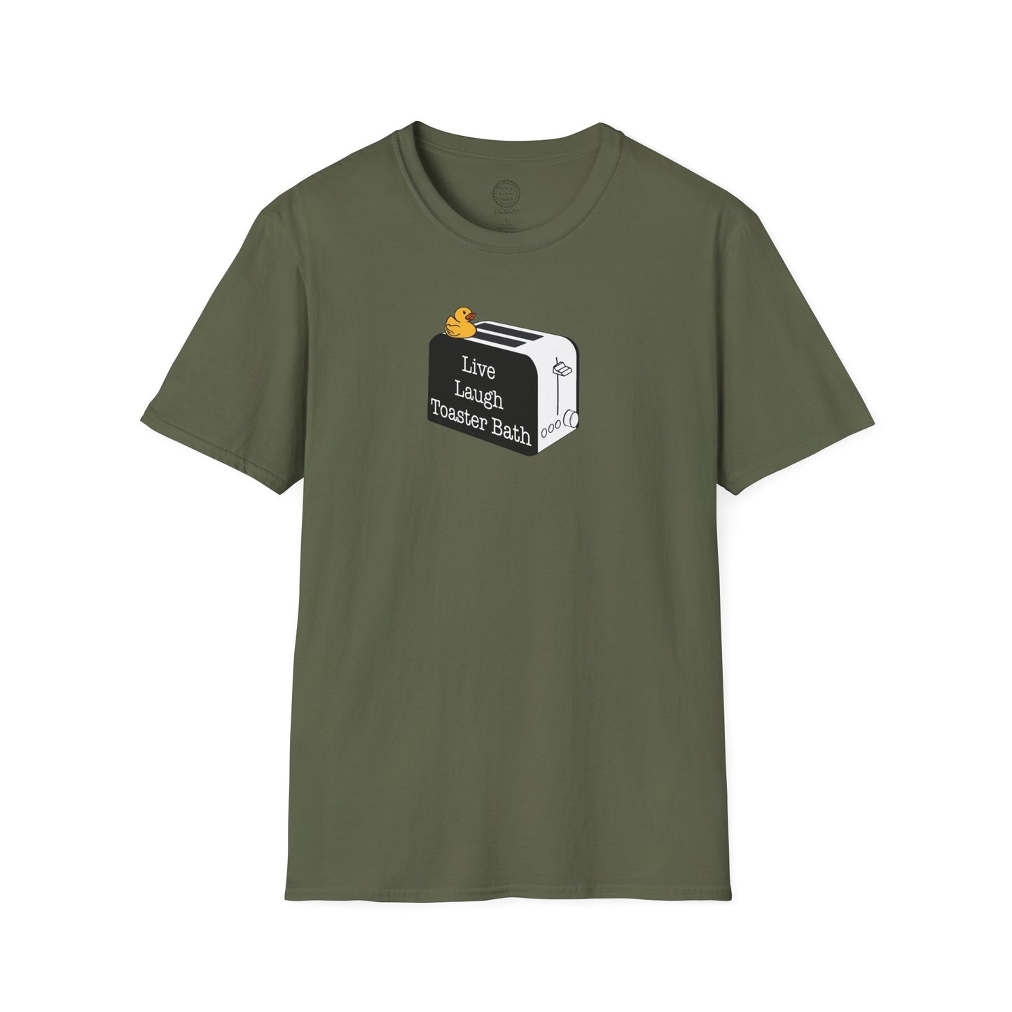 Live Laugh Toaster Bath T Shirt