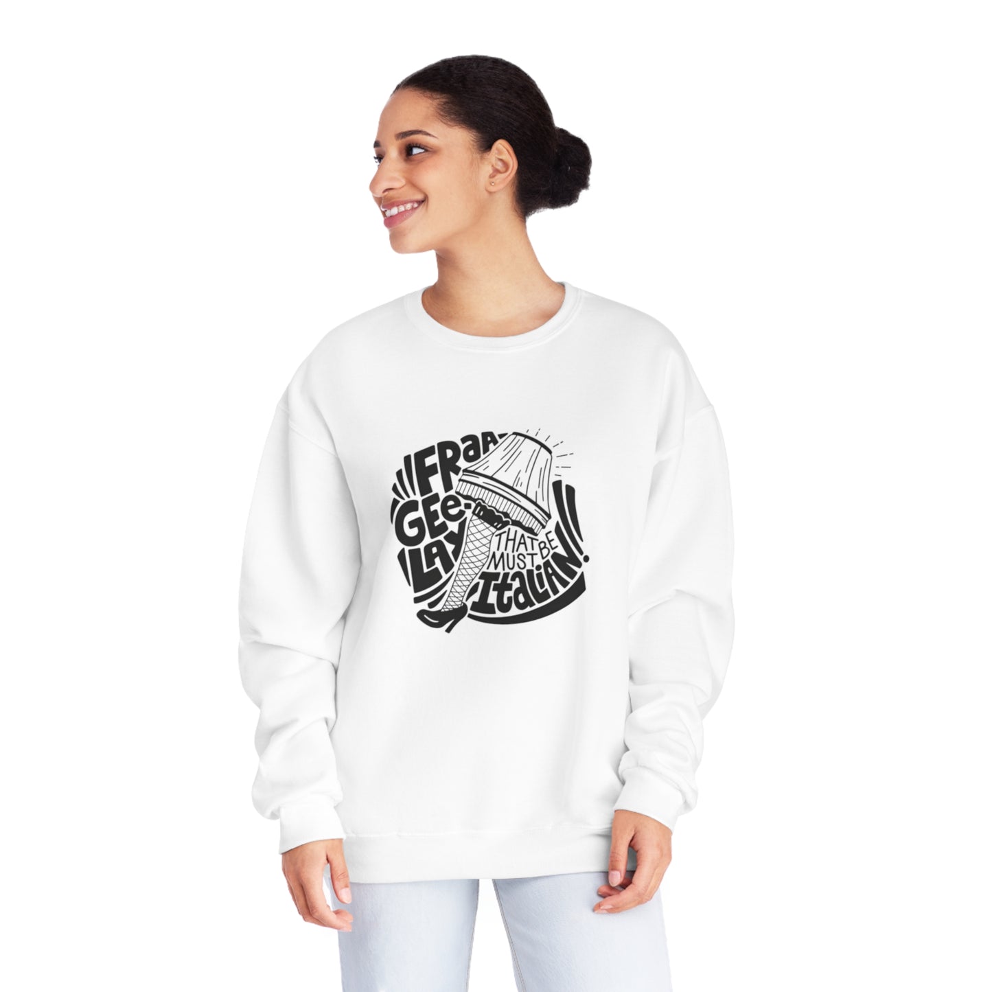 Fraageelay… Must Be Italian! Christmas Story Sweater