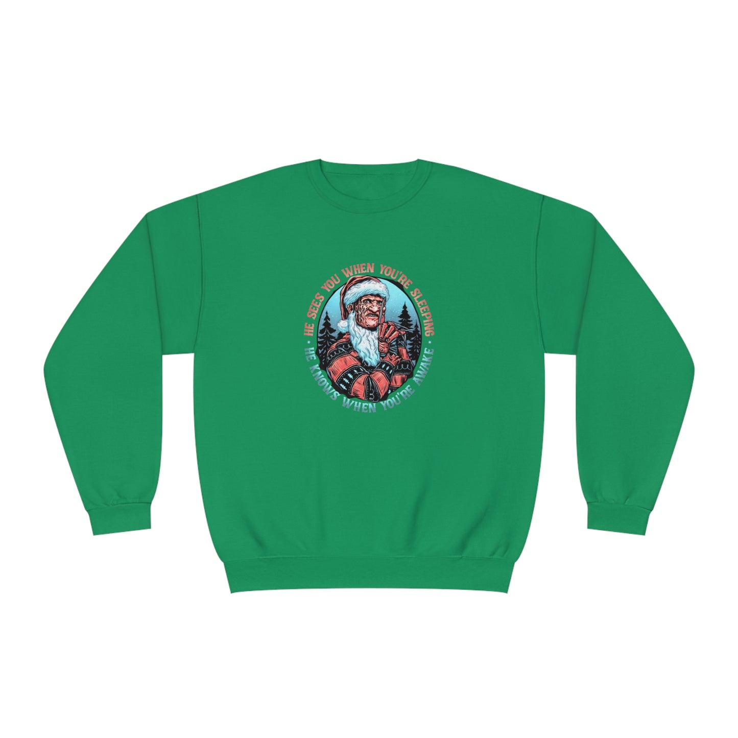 He Sees You When You’re Sleeping Christmas Sweater