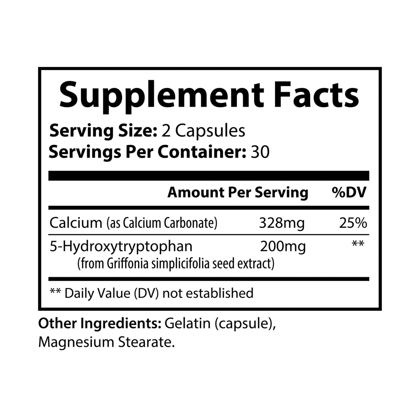 Zen Boost 5-HTP Supplement (60 Capsules)