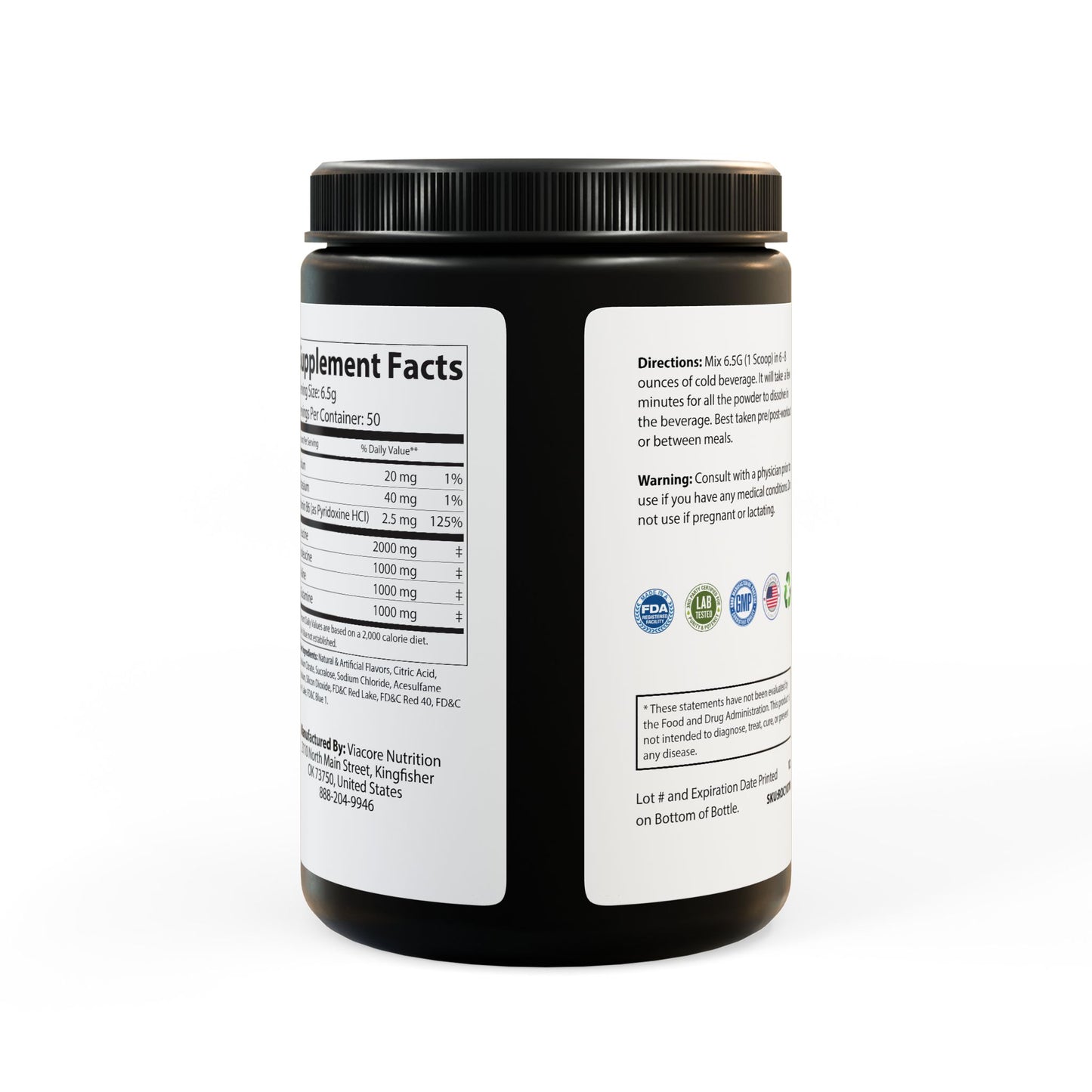 Recover BCAA Supplement, Grape