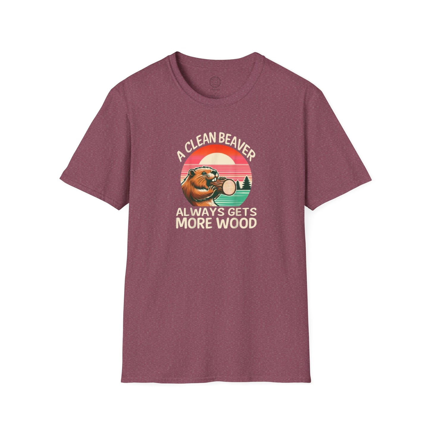 A Clean Beaver Always Gets More Wood Softstyle T-shirt