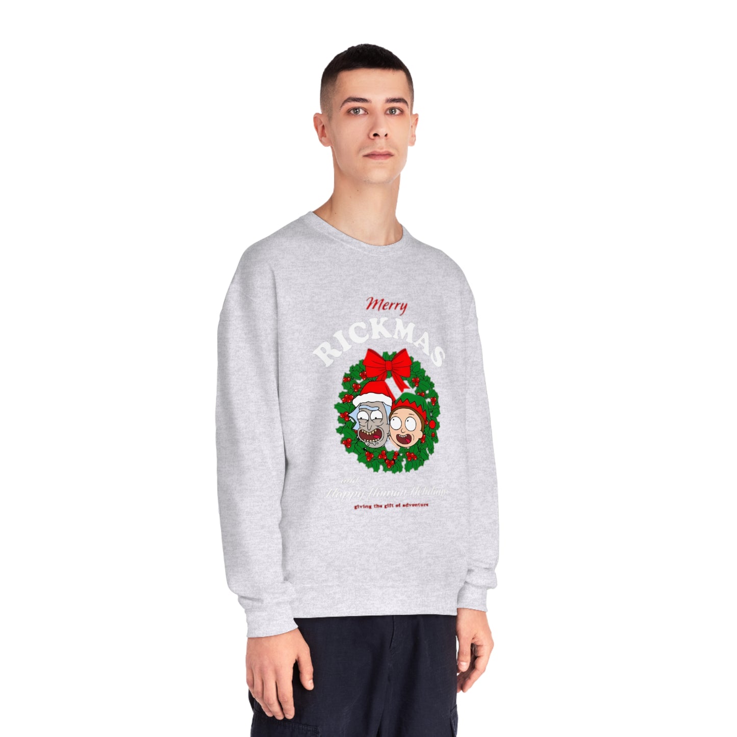 Merry Rickmas and Happy Human Holidays Sweater