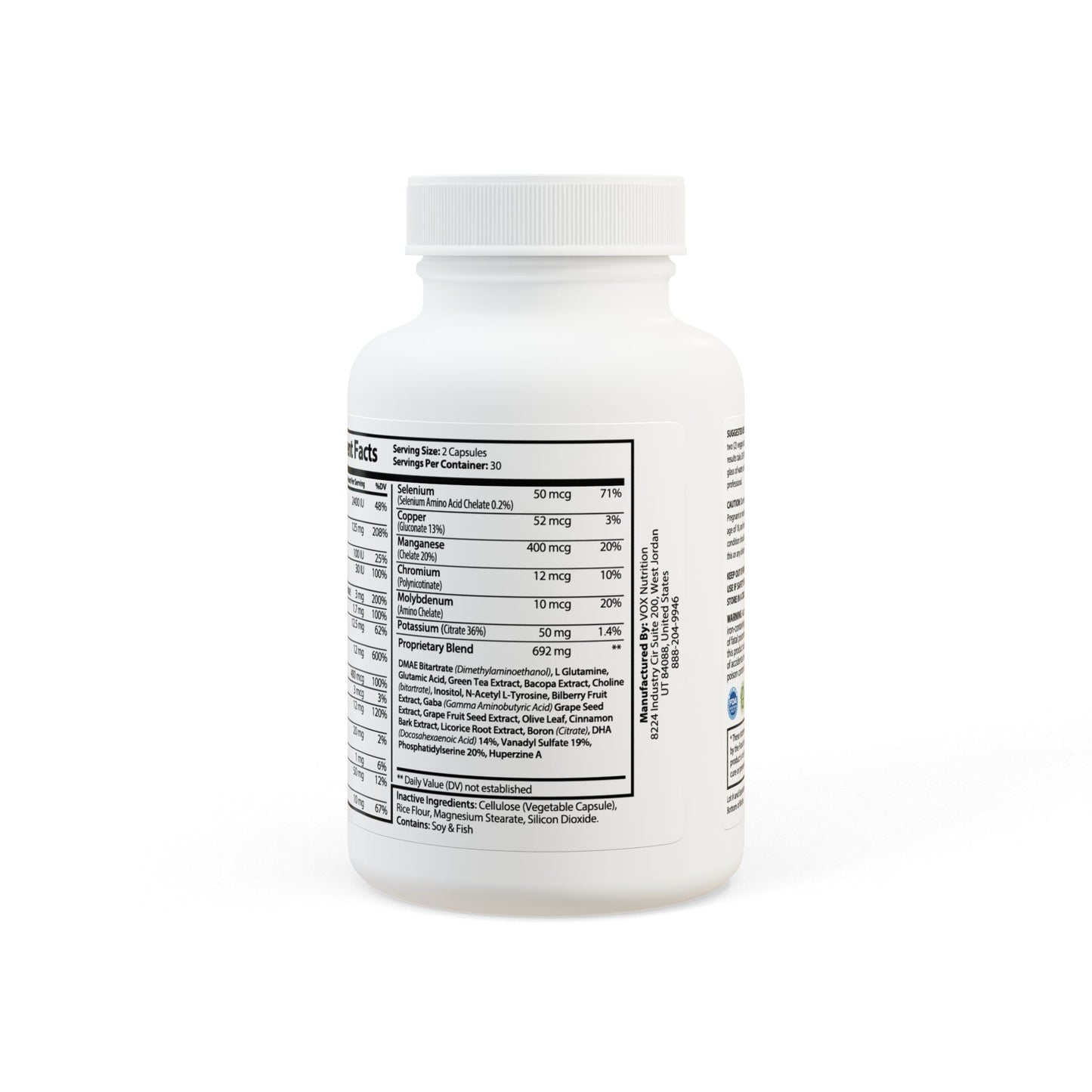 Brain Gains Brain Support Complex Supplement