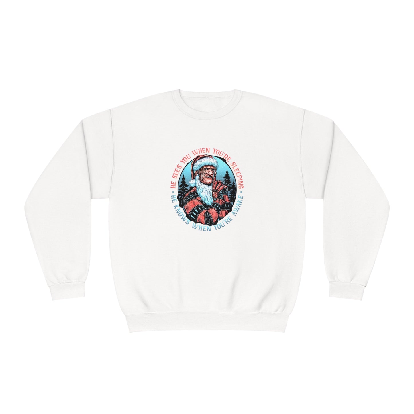 He Sees You When You’re Sleeping Christmas Sweater