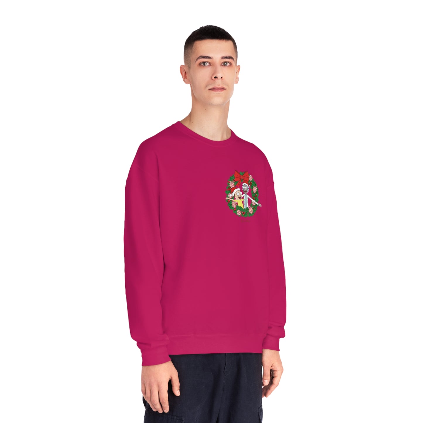 Merry Rickmas Wreath Sweater