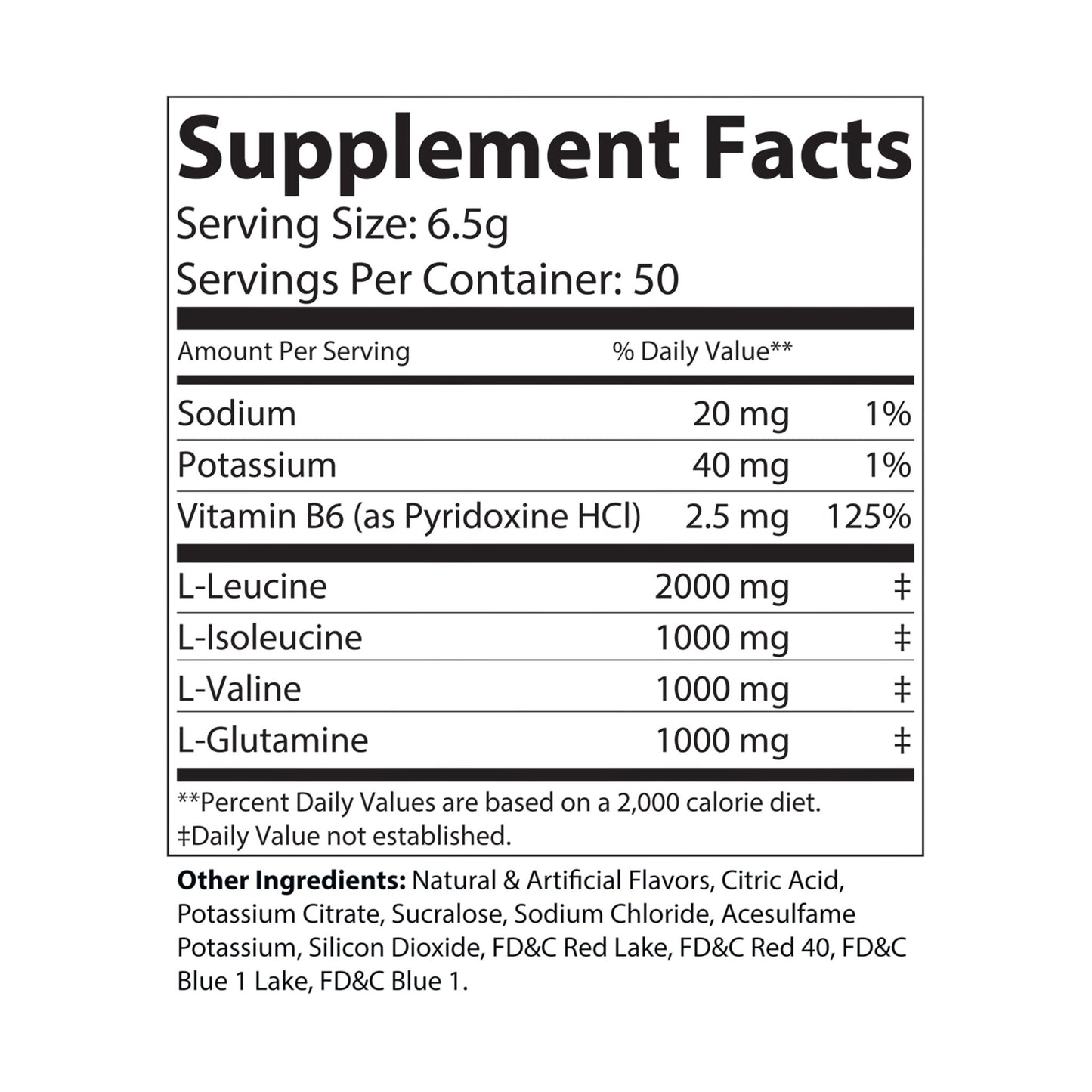 Recover BCAA Supplement, Grape