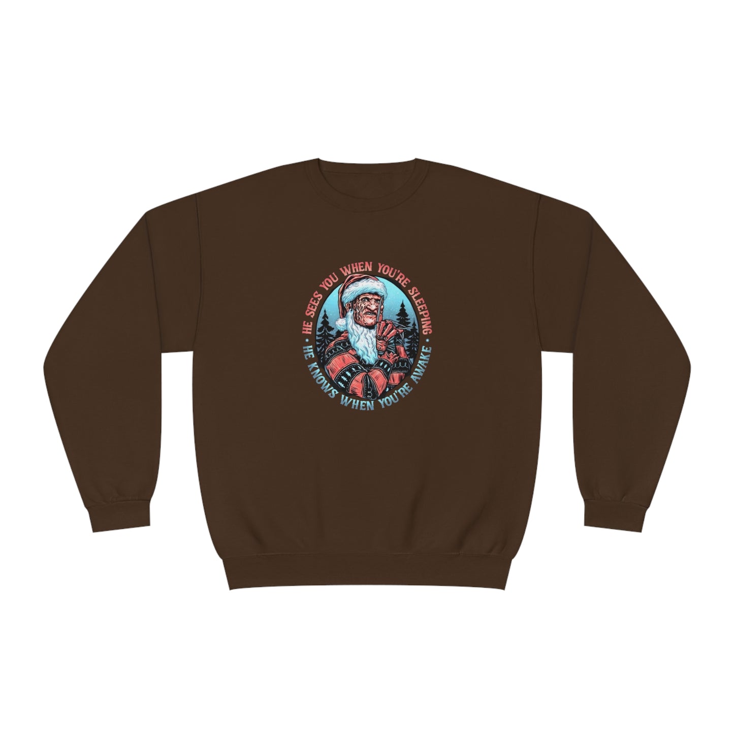 He Sees You When You’re Sleeping Christmas Sweater