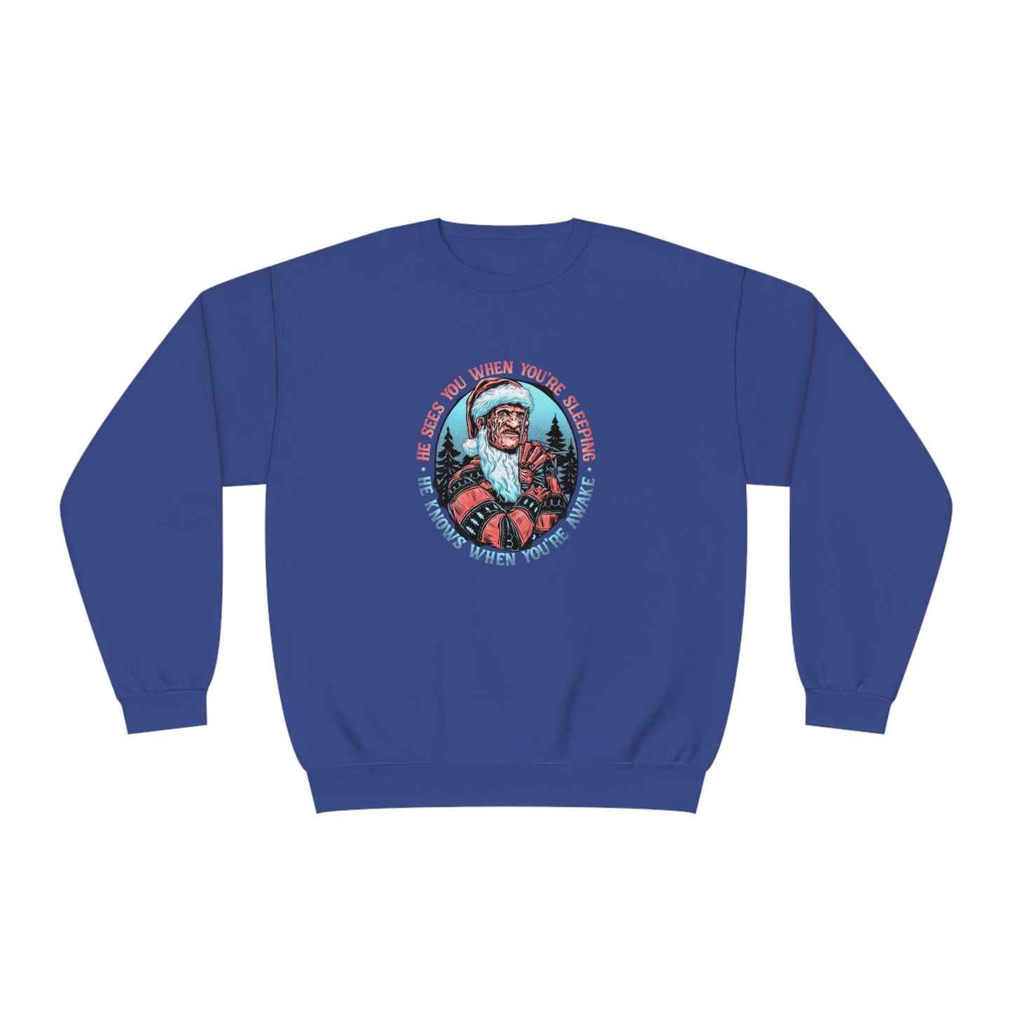 He Sees You When You’re Sleeping Christmas Sweater