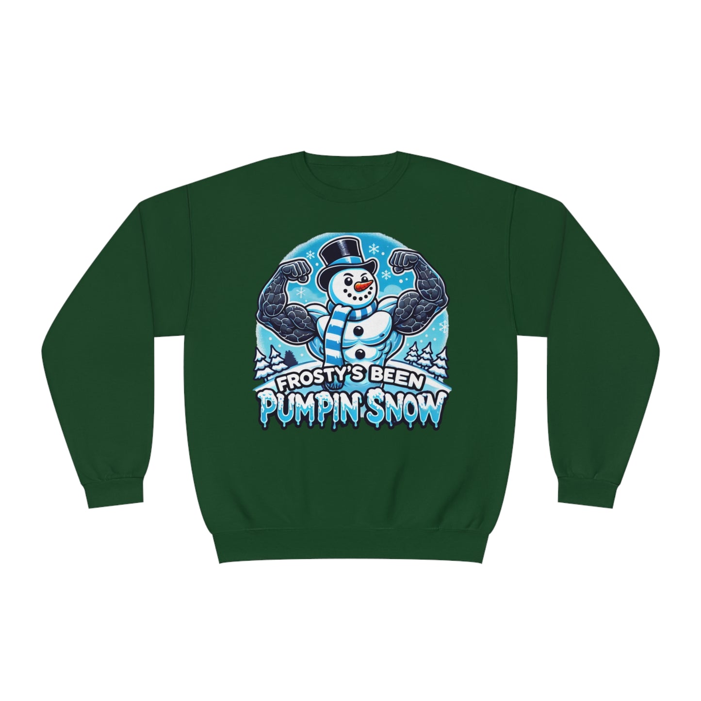 Frosty’s Been Pumpin’ Snow Sweater