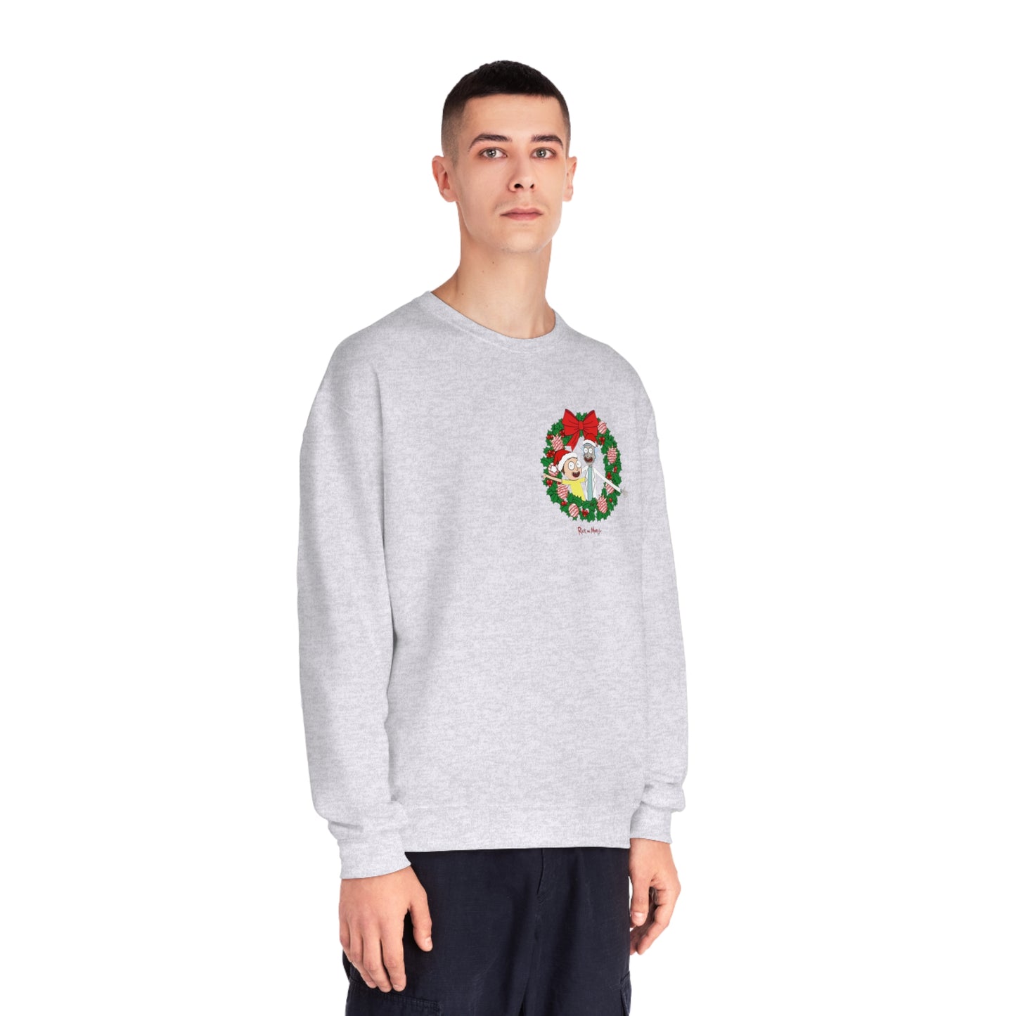 Merry Rickmas Wreath Sweater