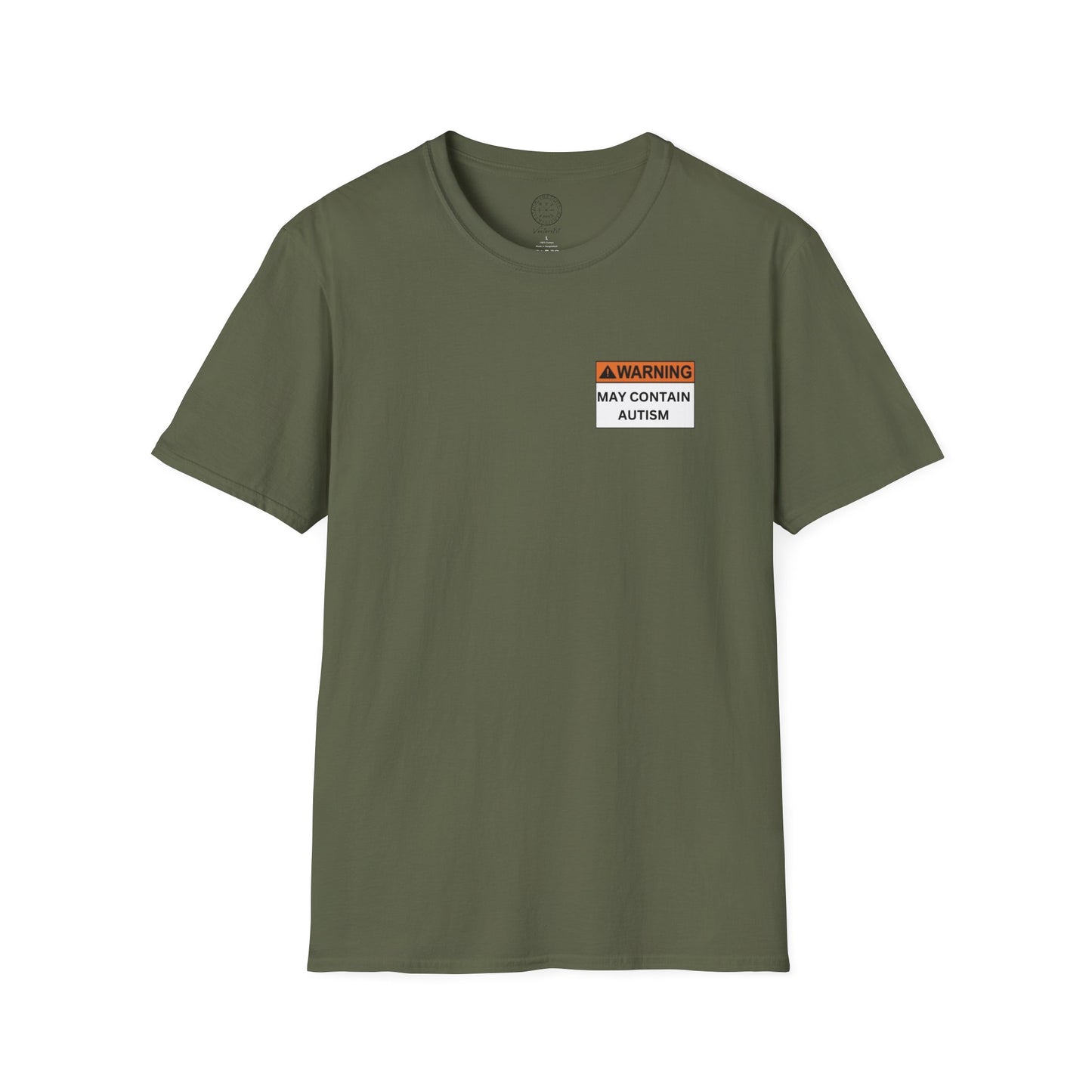Warning May Contain Autism Softstyle T-Shirt