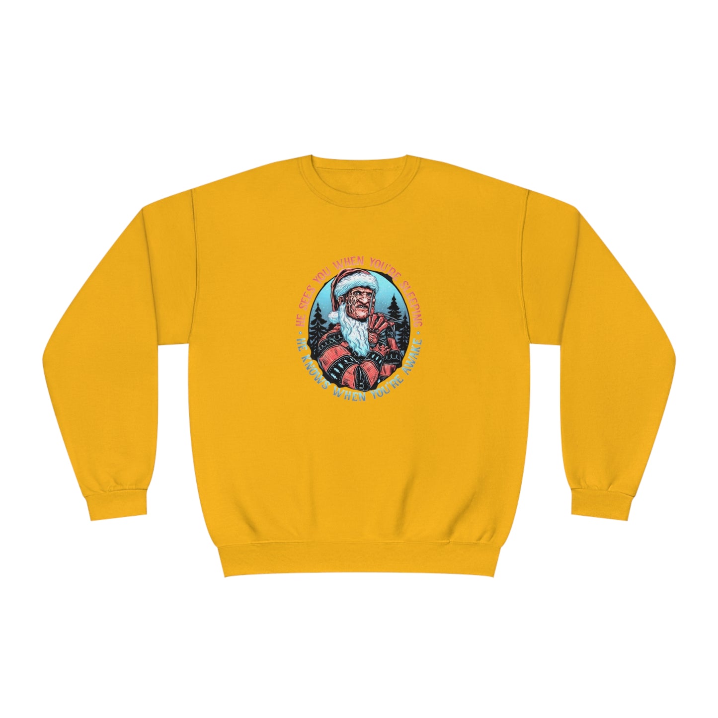 He Sees You When You’re Sleeping Christmas Sweater