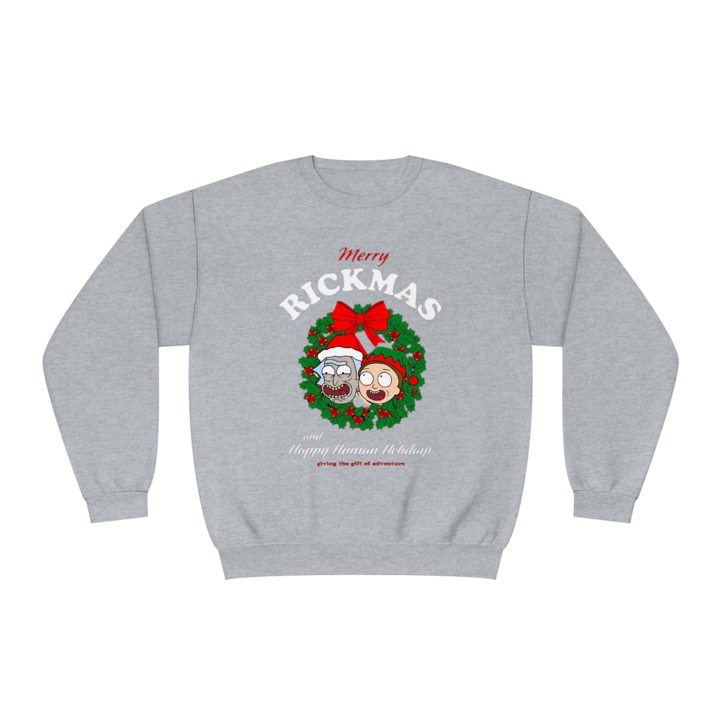 Merry Rickmas and Happy Human Holidays Sweater