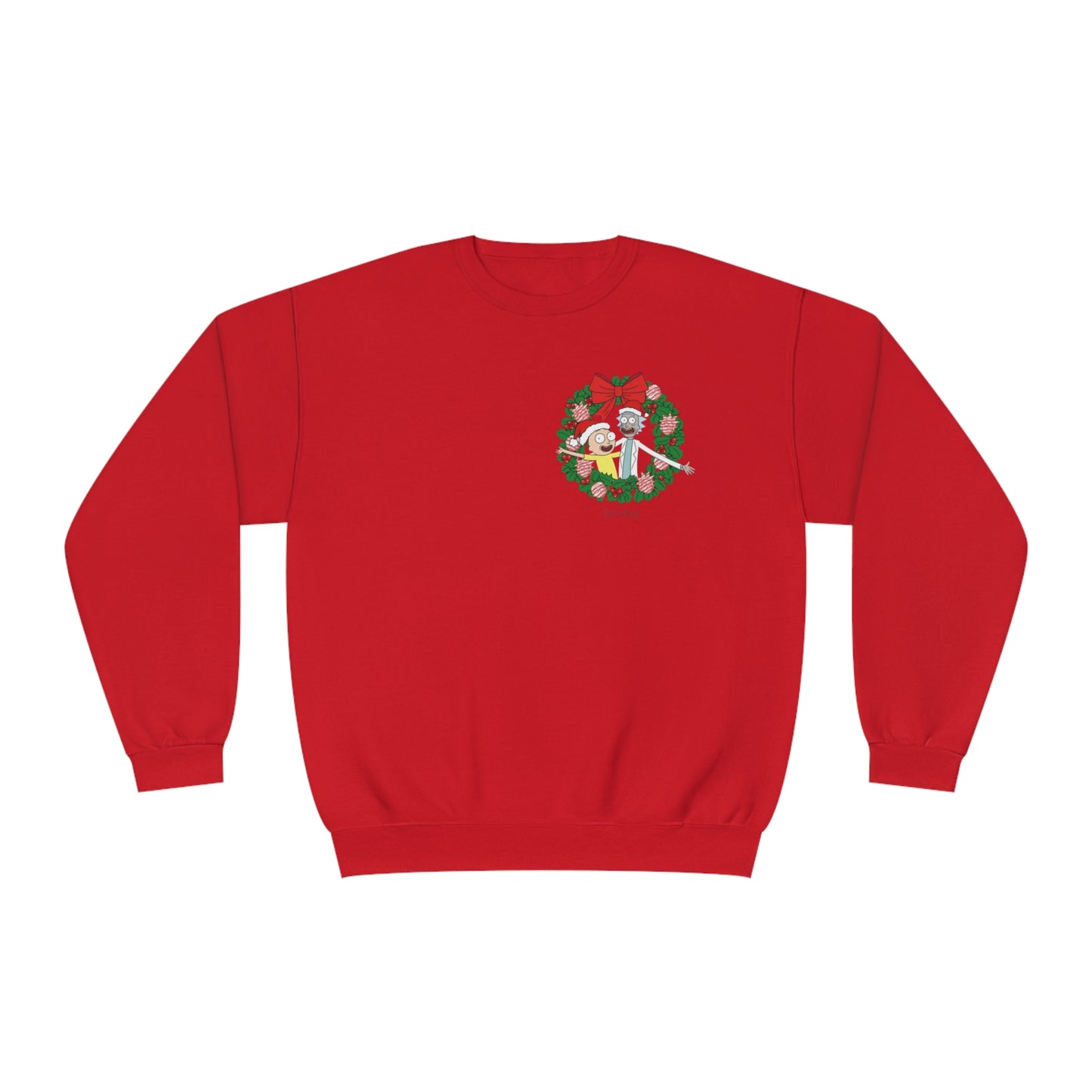 Merry Rickmas Wreath Sweater