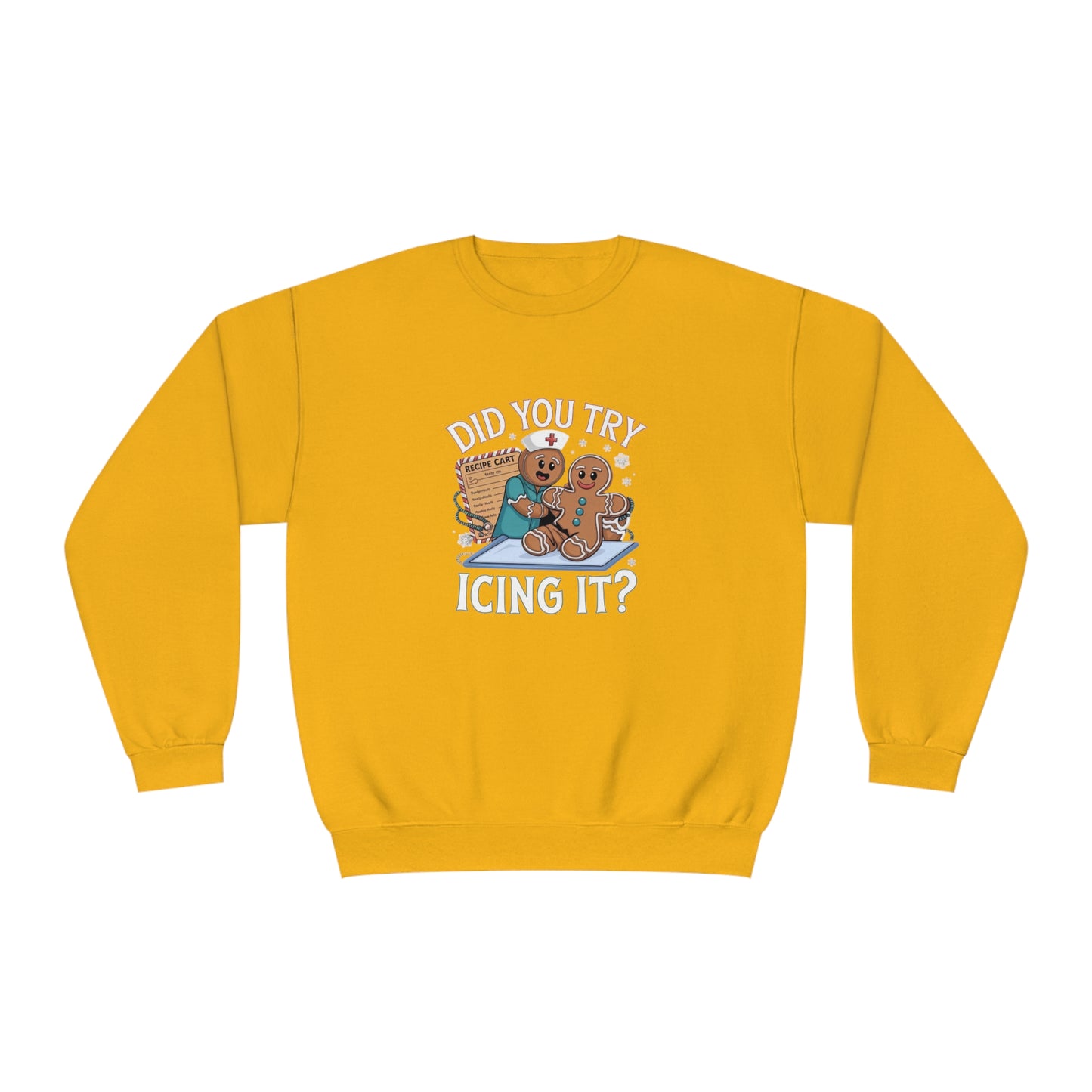 Gingerbread Cookie T-Shirt - Did You Try Icing It? Unisex Sweater