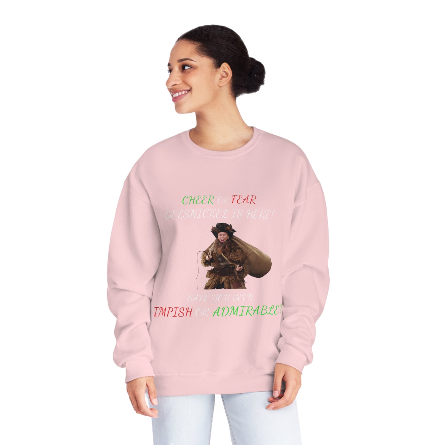 Cheer or Fear, Belsnickle is Here! Christmas Sweater