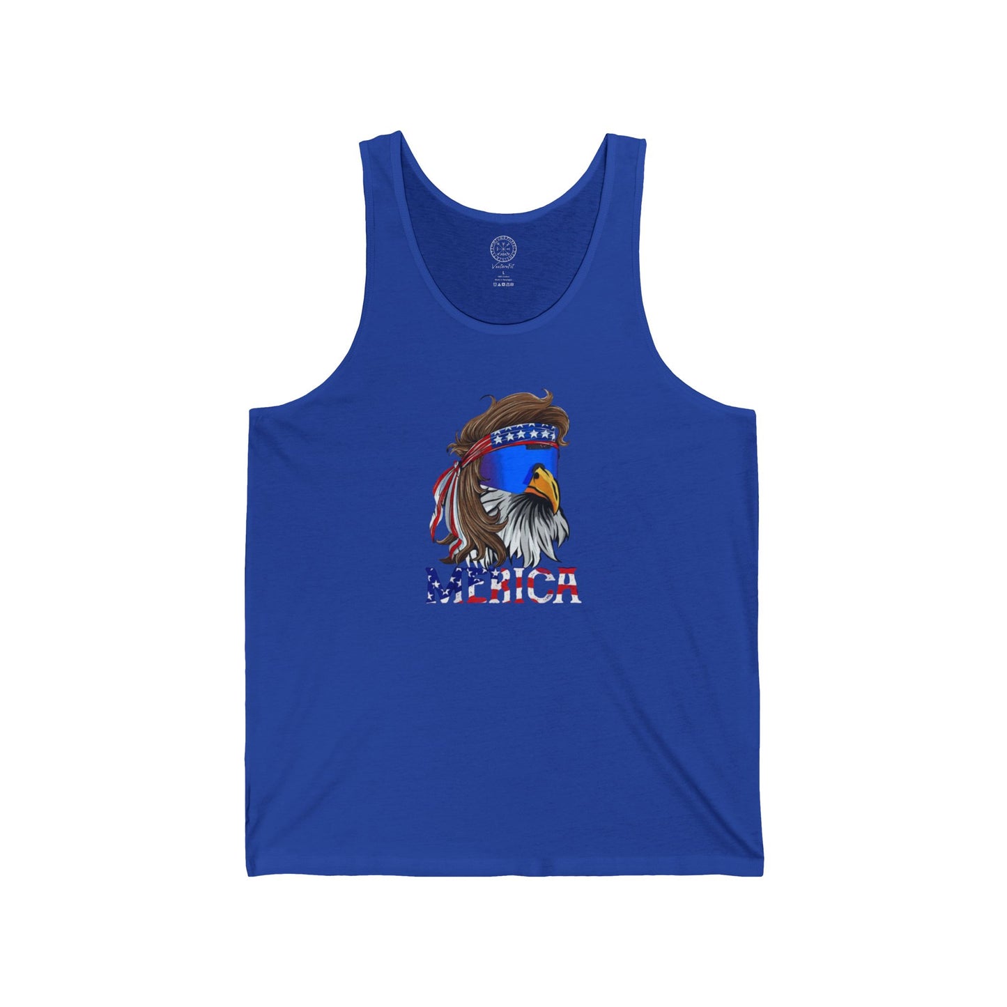 Eagle Tank Top - Unisex Patriotic Shirt with Pit Viper Sunglasses