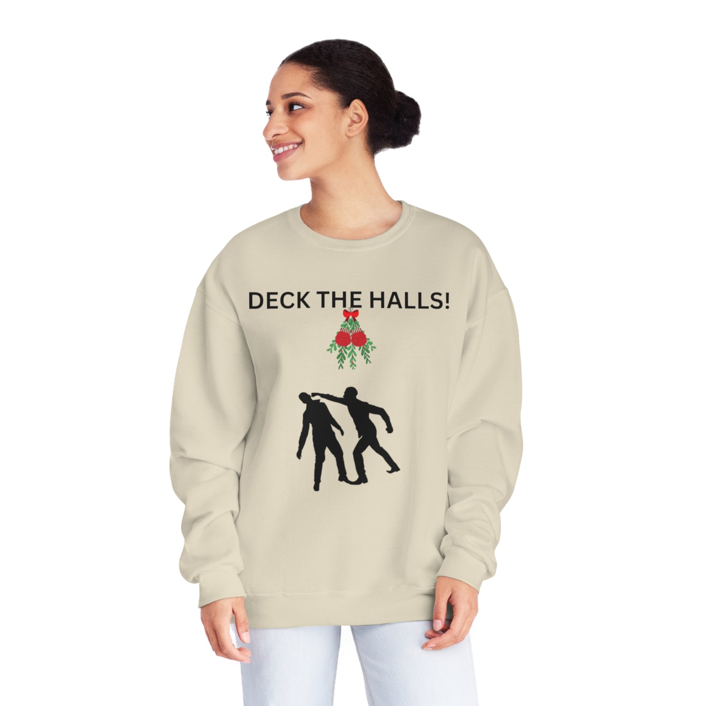 Deck the Halls Mistlefoe Holiday Sweater