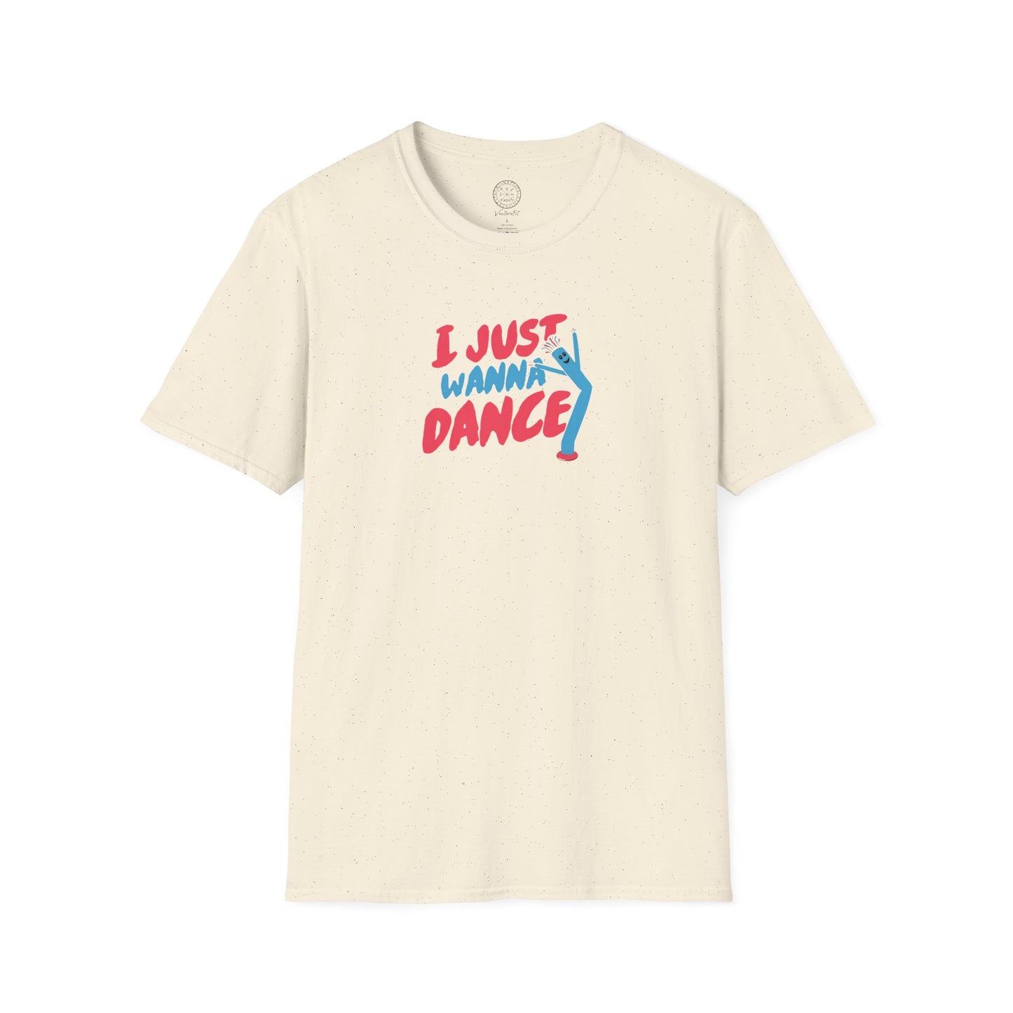 Inflatable Arm Guy T-Shirt  I Just Want to Dance