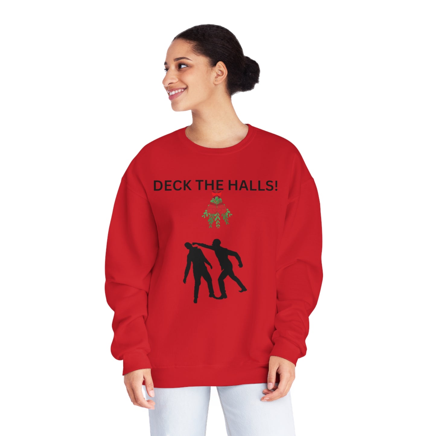 Deck the Halls Mistlefoe Holiday Sweater