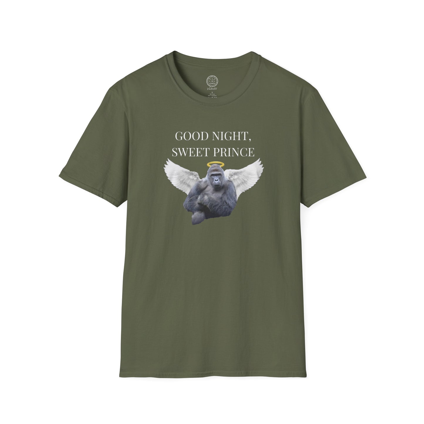 Good Night Sweet Prince Harambe Angel T Shirt