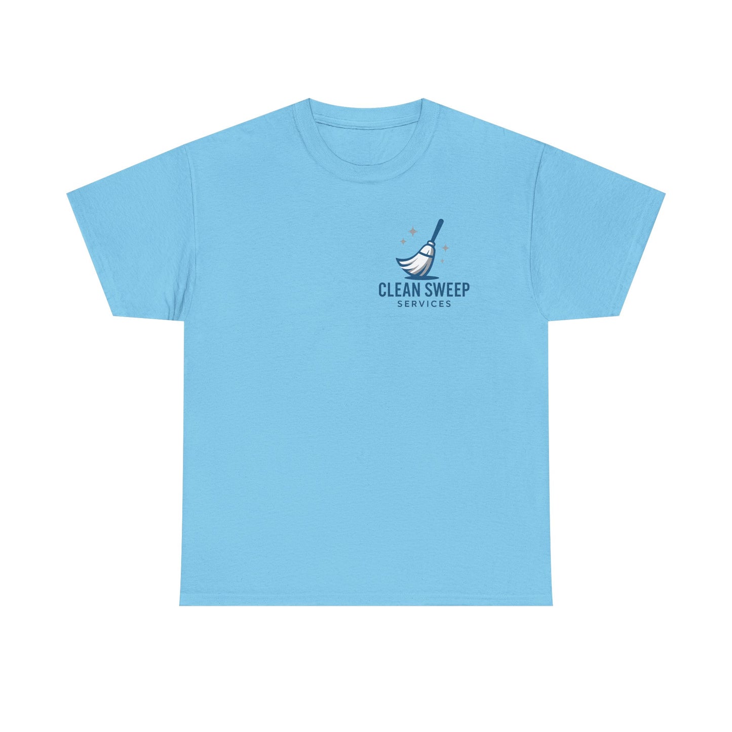 Clean Sweep Services” Logo Tee