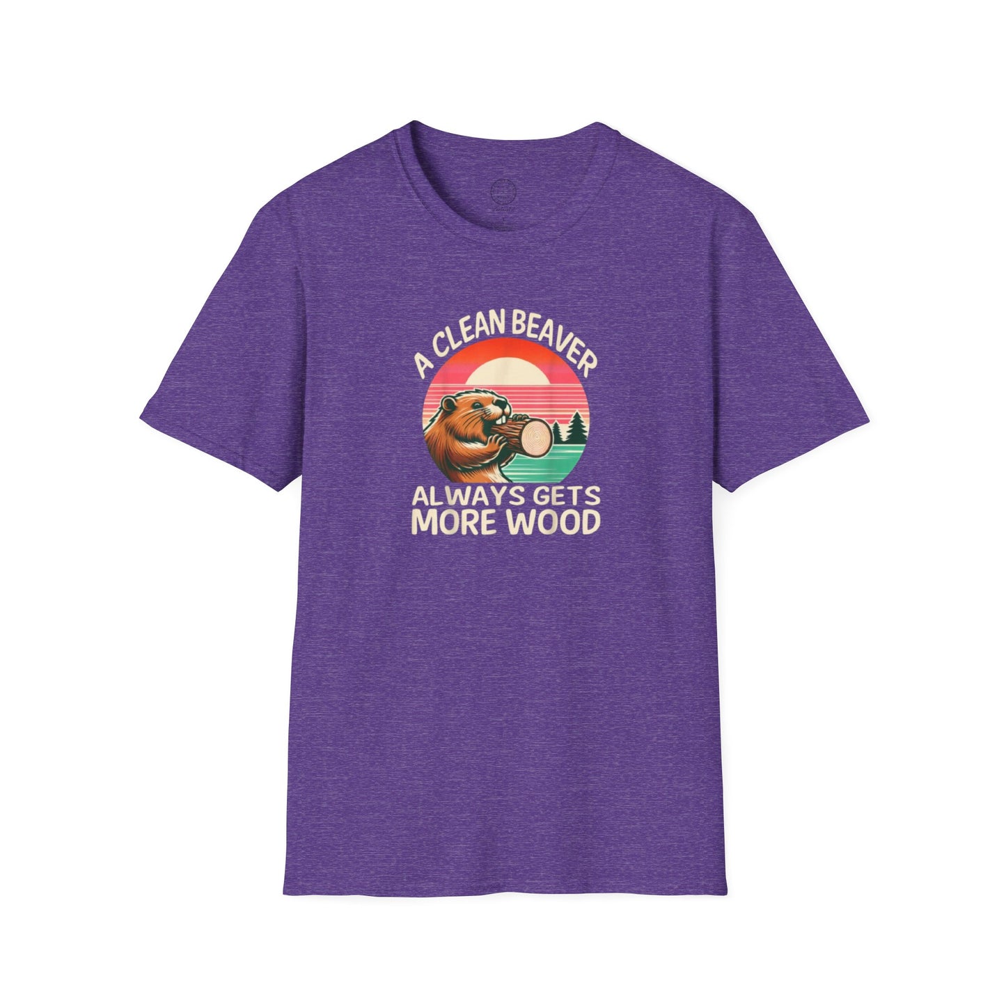 A Clean Beaver Always Gets More Wood Softstyle T-shirt