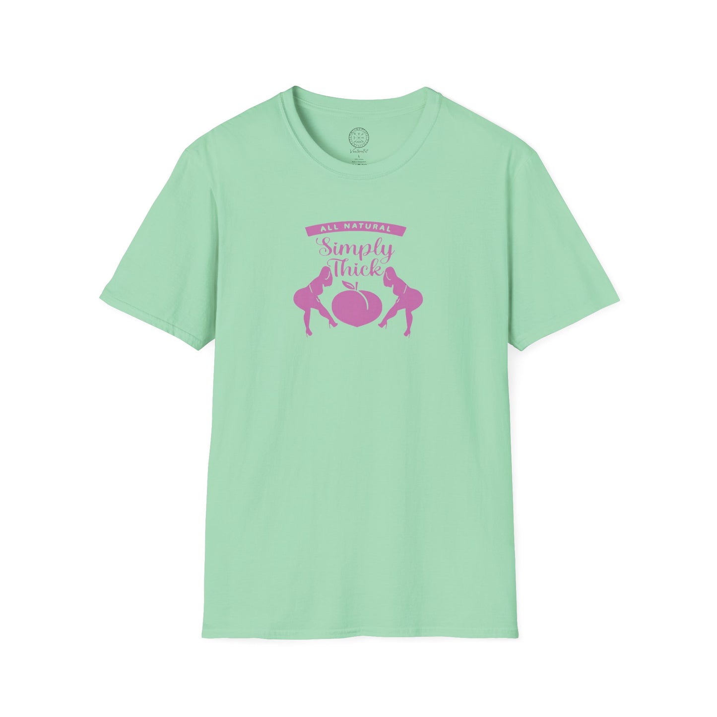 Simply Thick All Natural Logo T-Shirt — Body Positive Tee for Thick Women