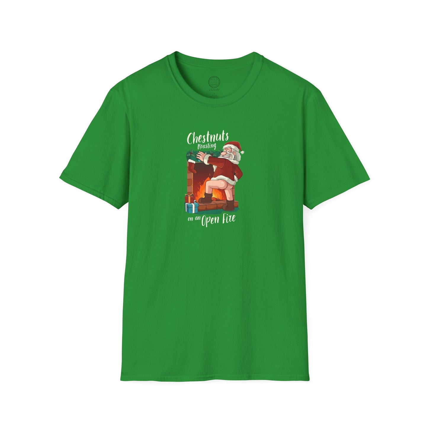 Santa Chestnuts Roasting Softstyle T-Shirt