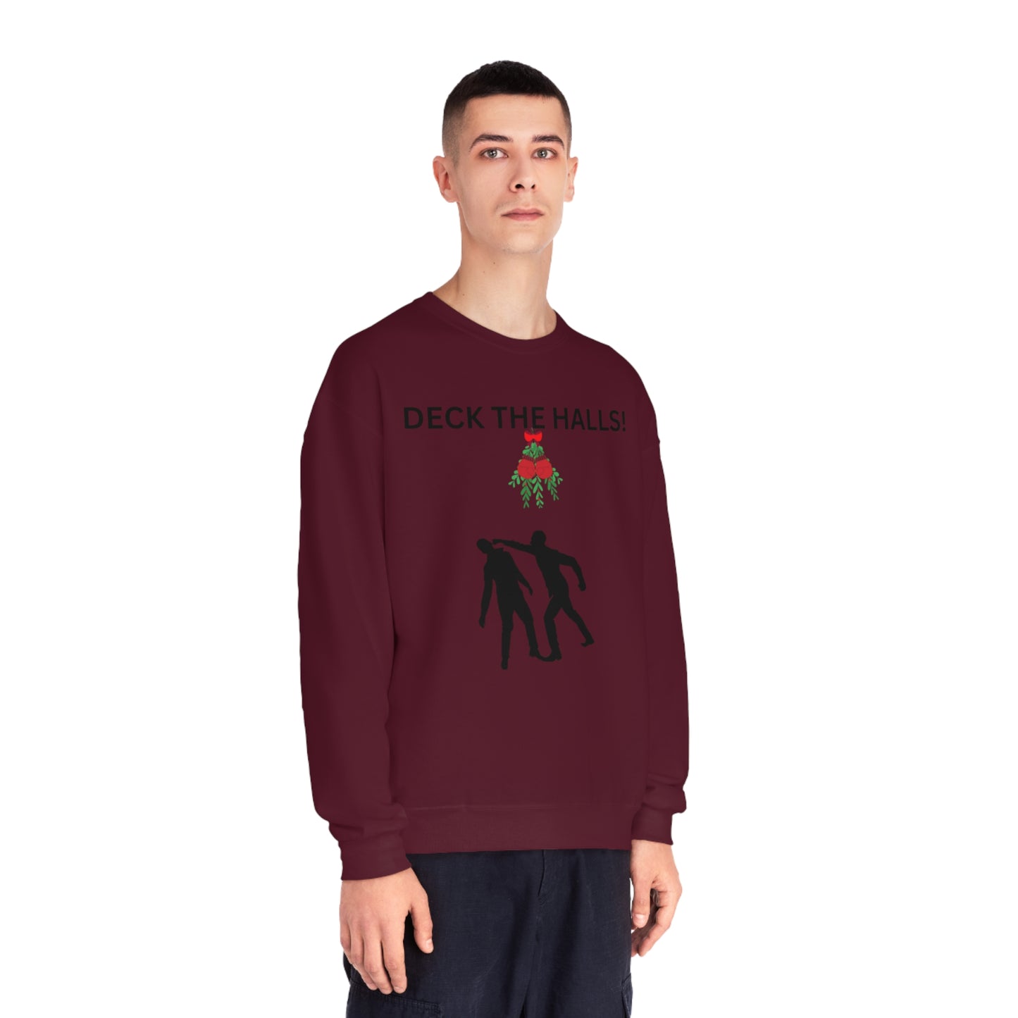 Deck the Halls Mistlefoe Holiday Sweater