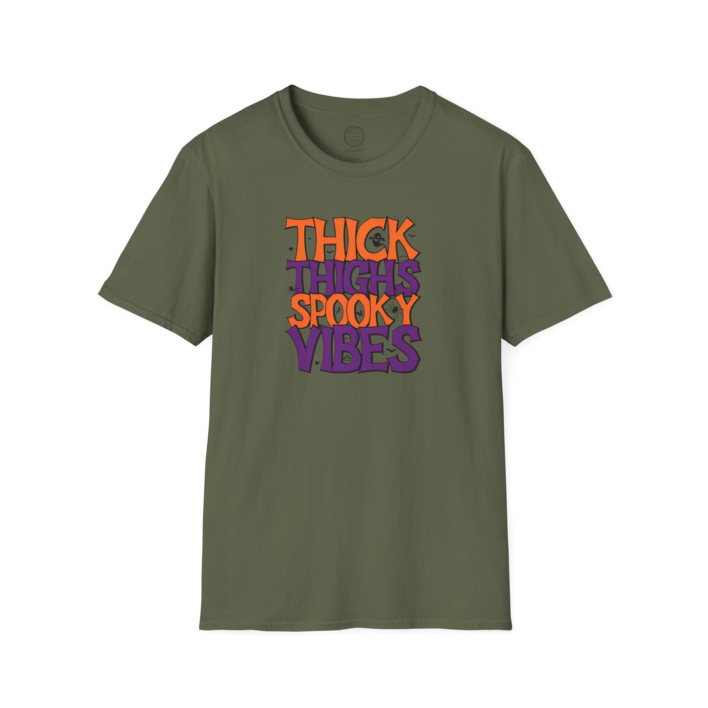 Thick Thighs Spooky Vibes T Shirt
