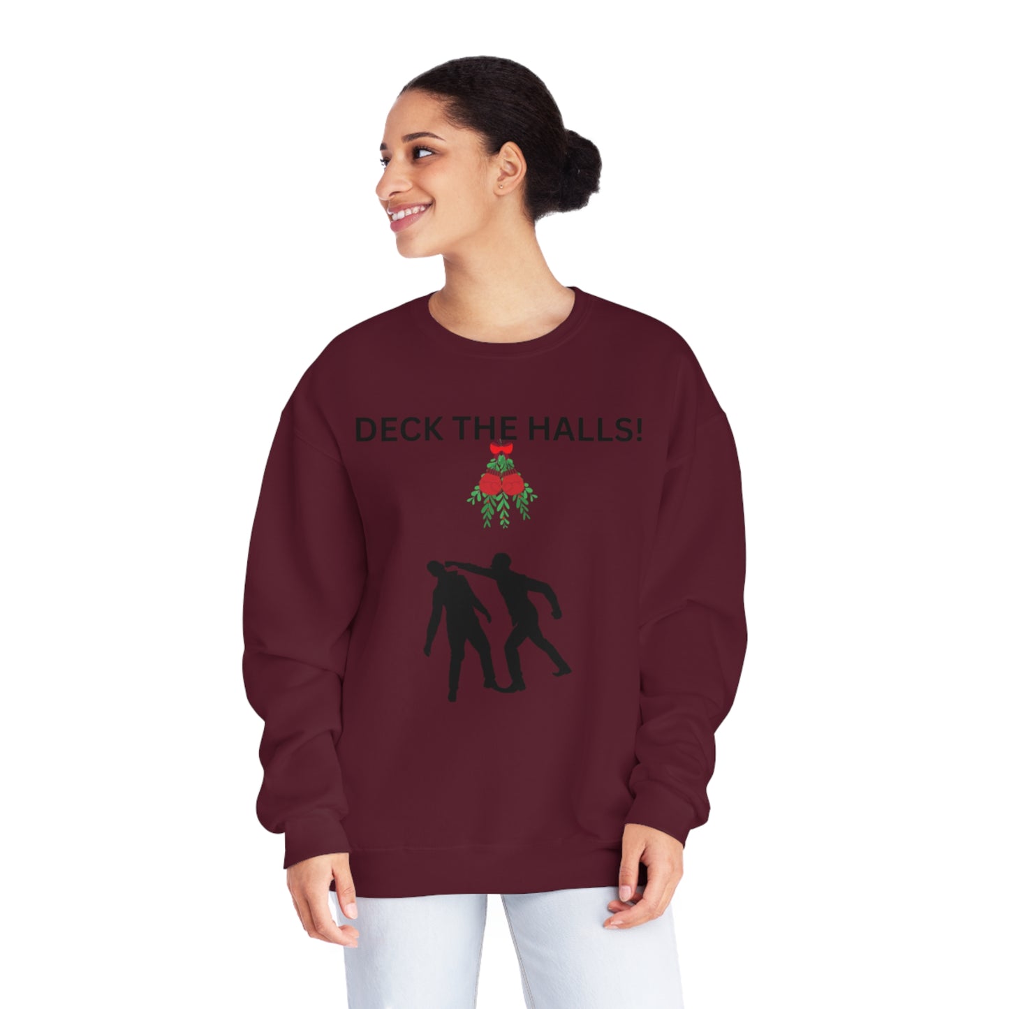 Deck the Halls Mistlefoe Holiday Sweater