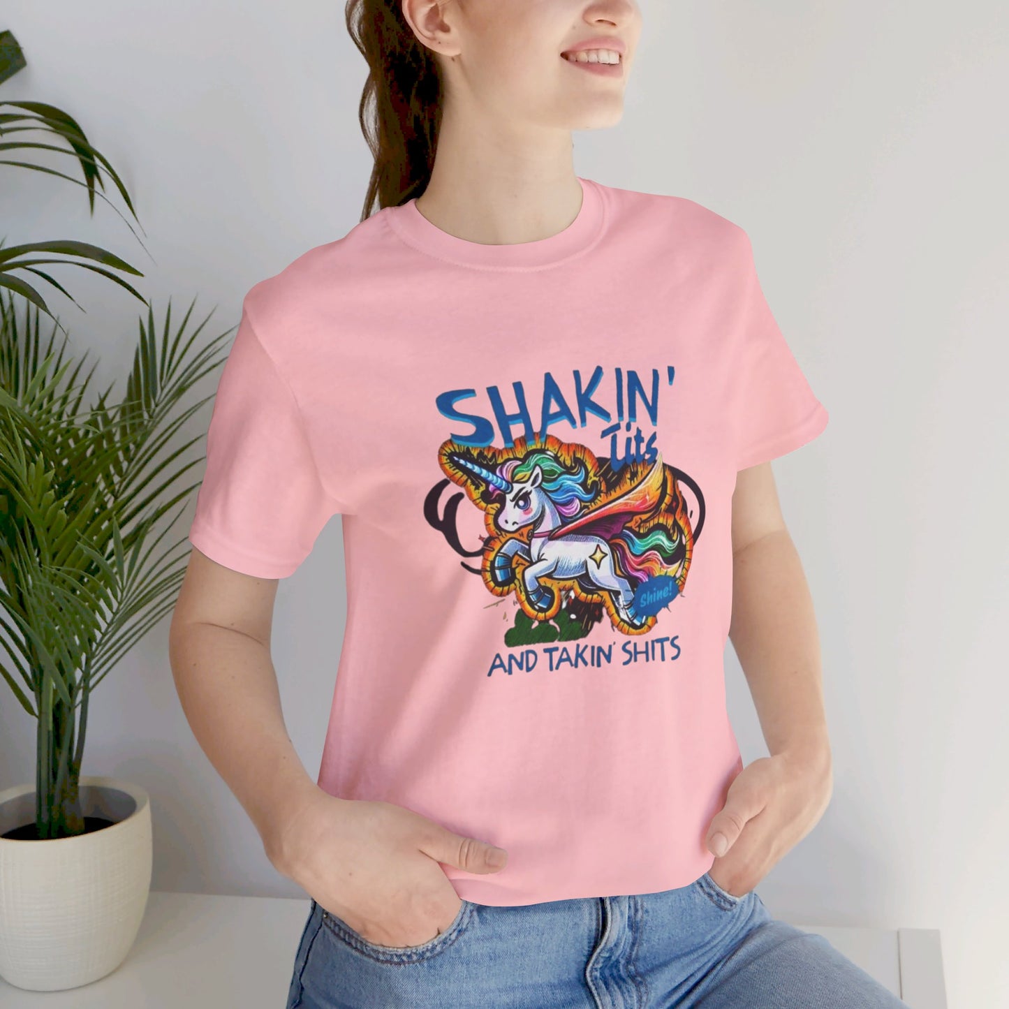 Shakin tits and takin shits