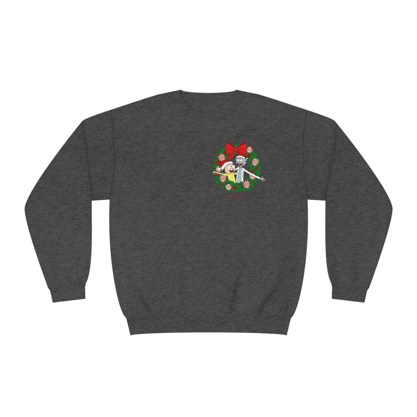 Merry Rickmas Wreath Sweater