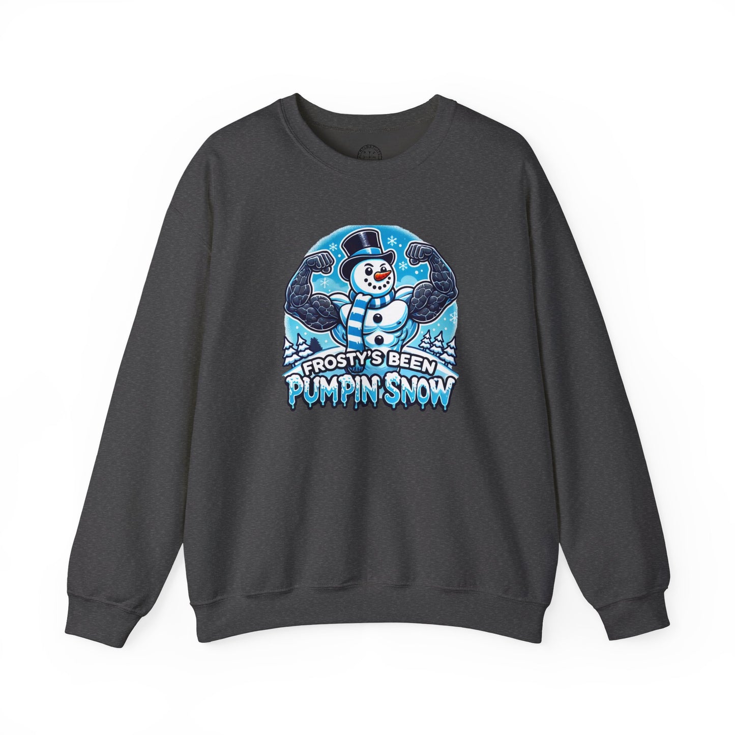 Frosty’s Been Pumpin’ Snow Sweater